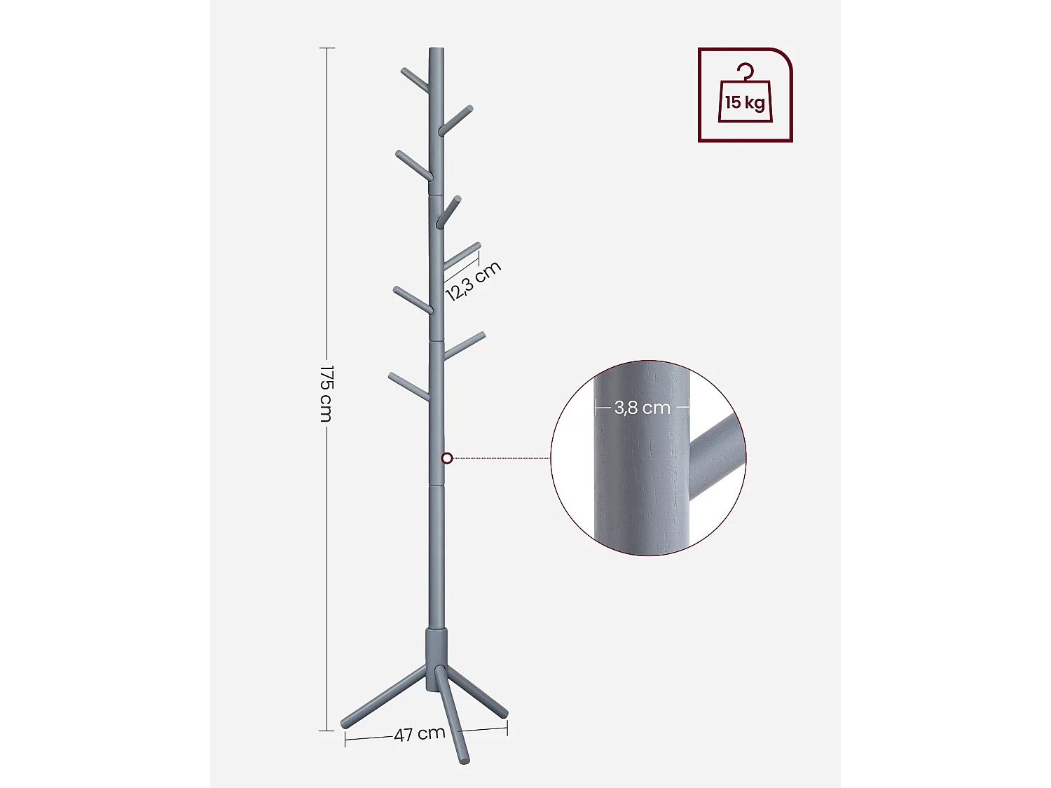 Garderobenständer Edinburgh