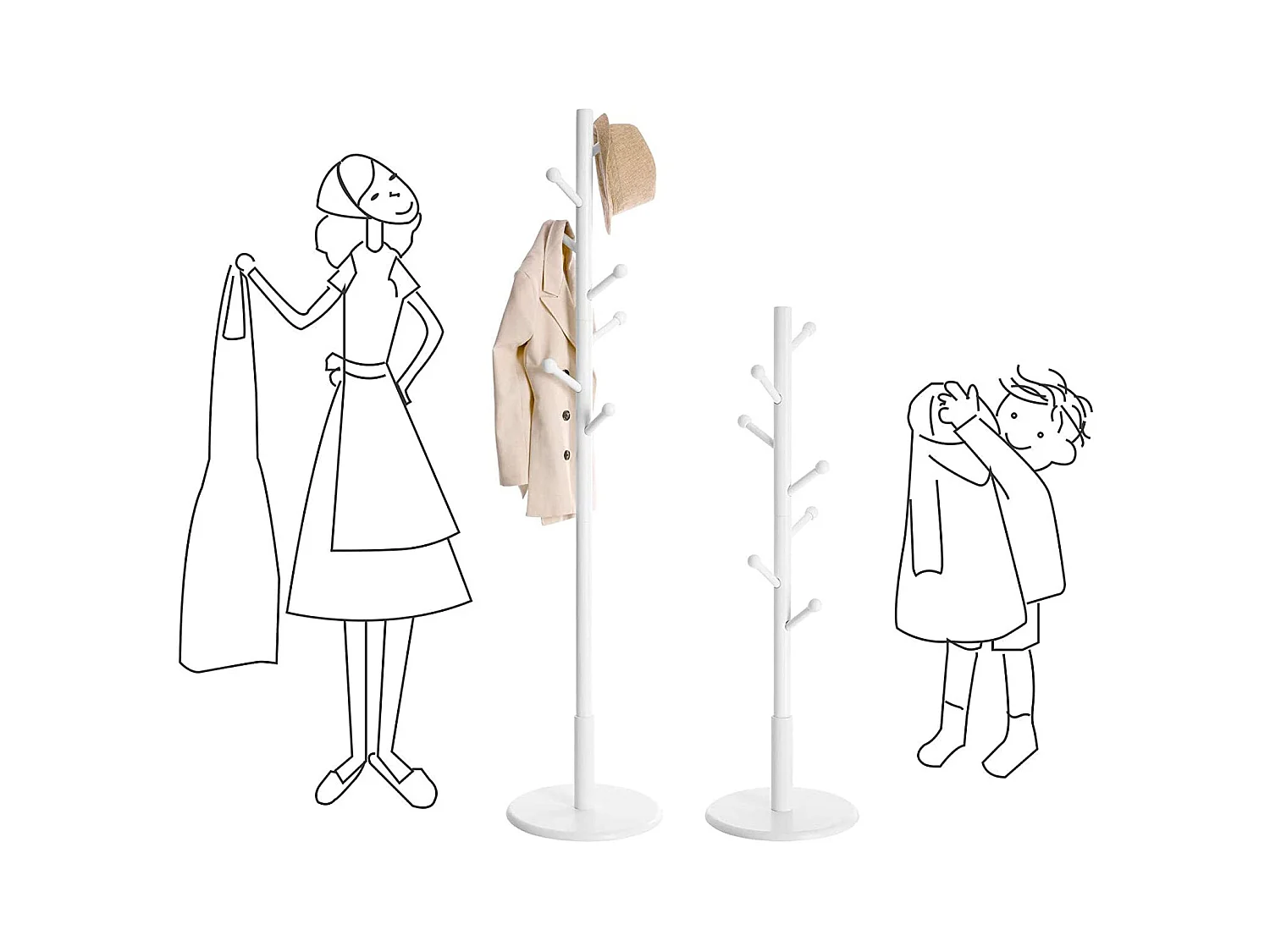 Garderobenständer Maiduguri