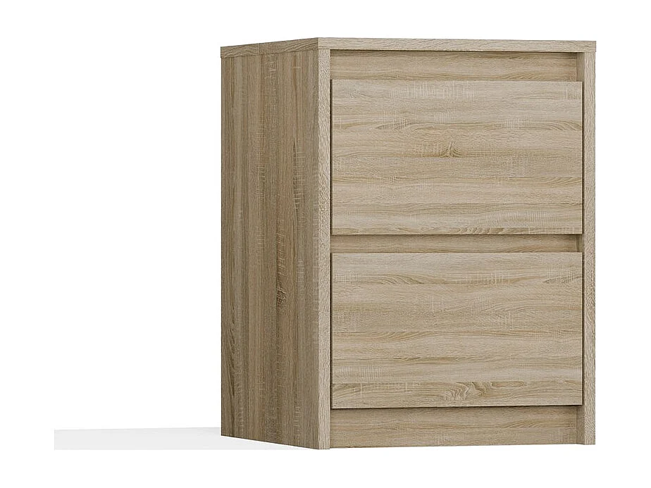 Szafka Nocna Karo K2 | Dąb Sonoma | 43x40x55 cm | Stolik Nocny