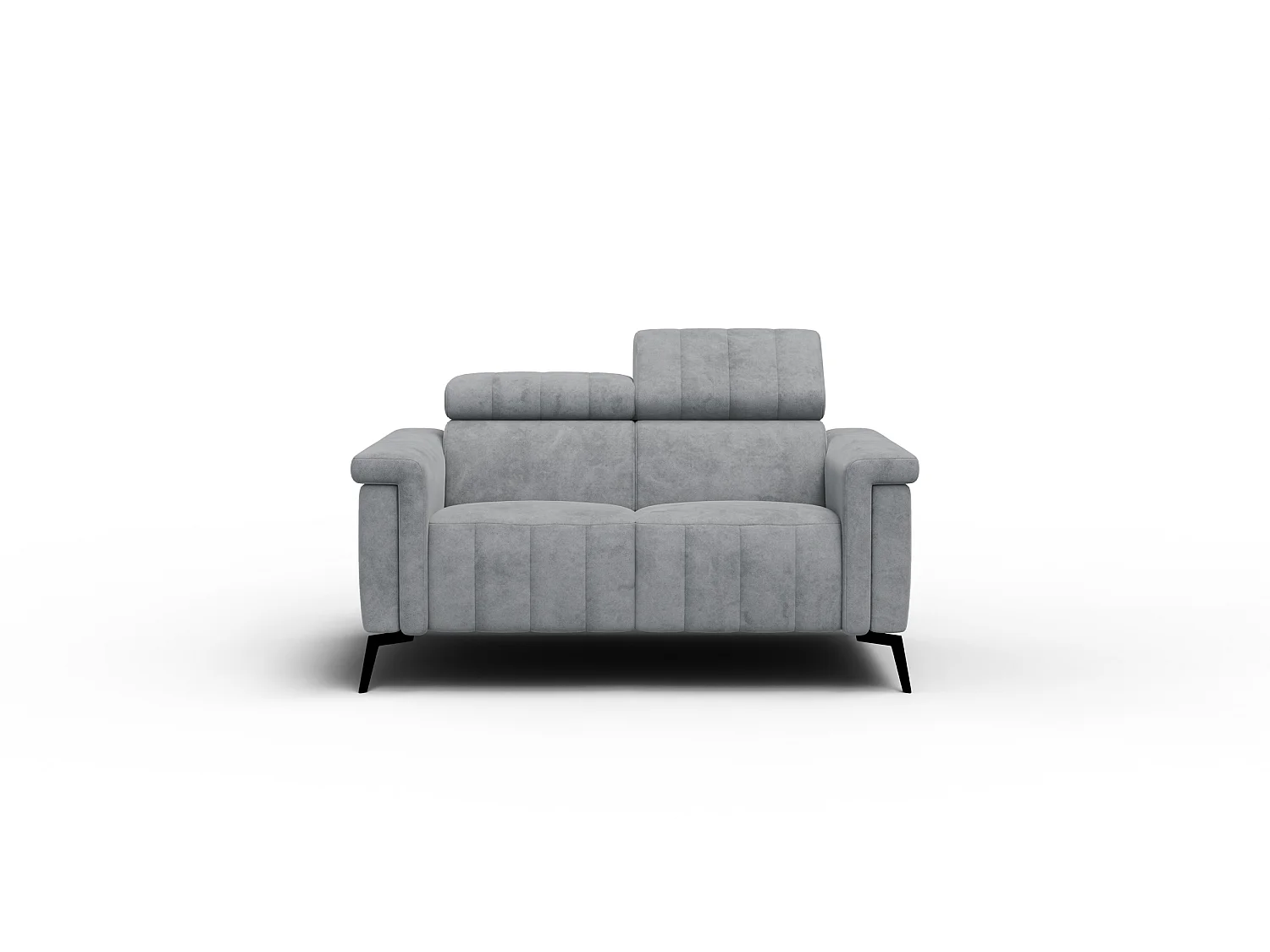 Sofa 2-Sitzer NORDEL, grau
