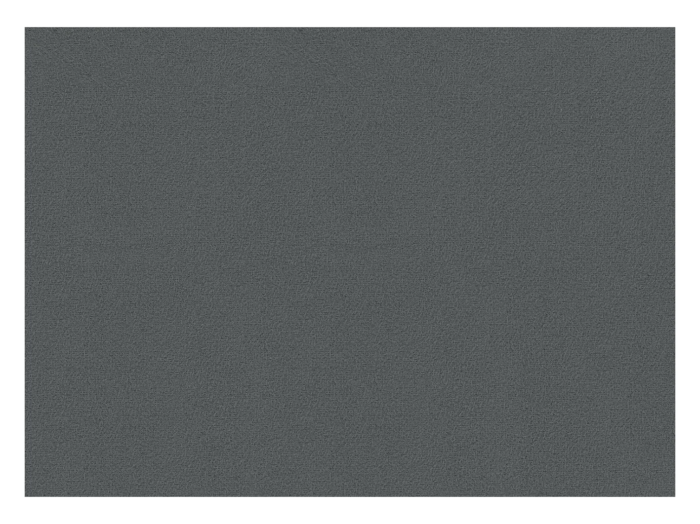 Canapé 2 places NORDEL, tissu gris foncé