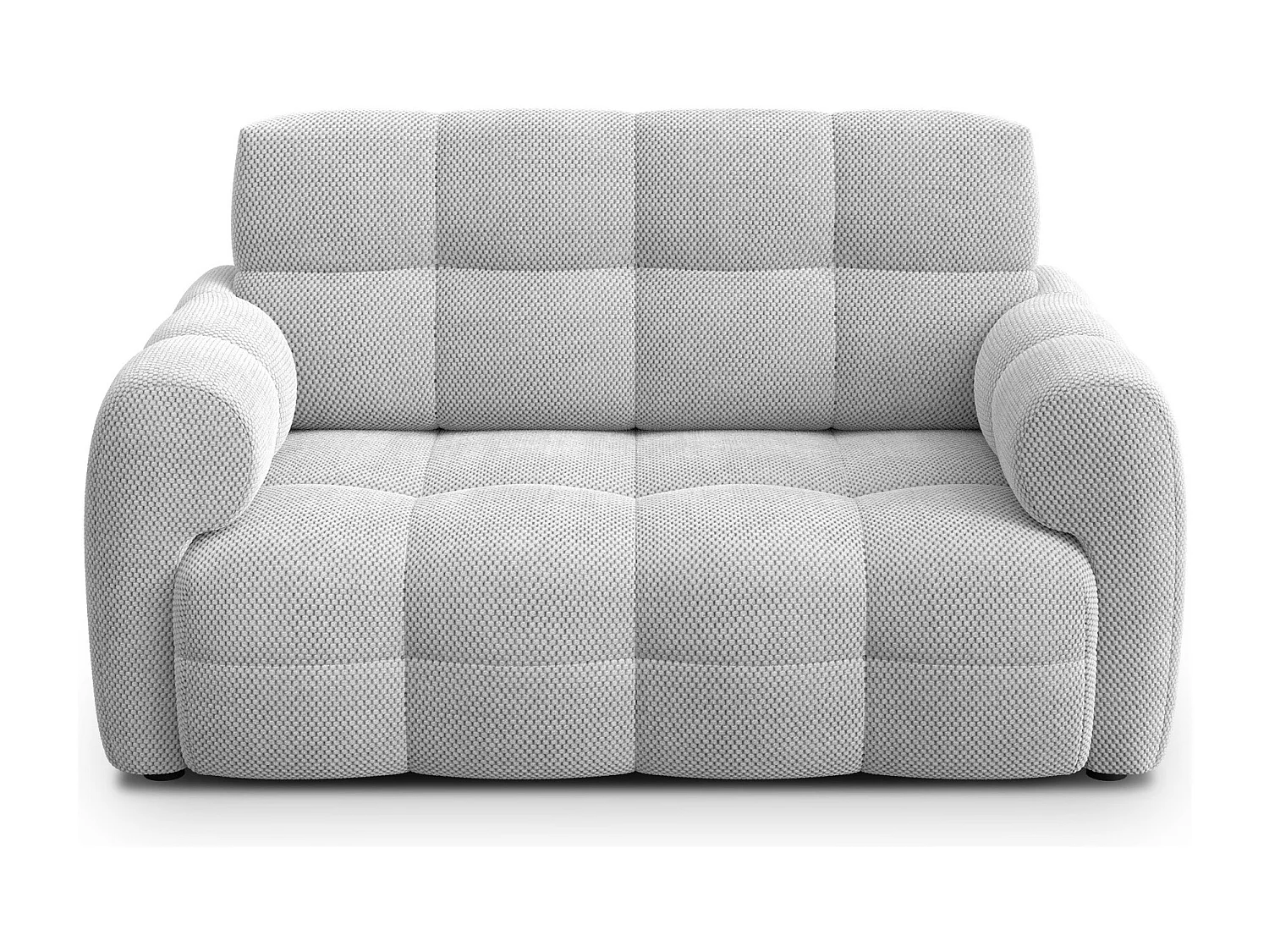 CANAPÉ MELLOW 2 places, tissu gris clair