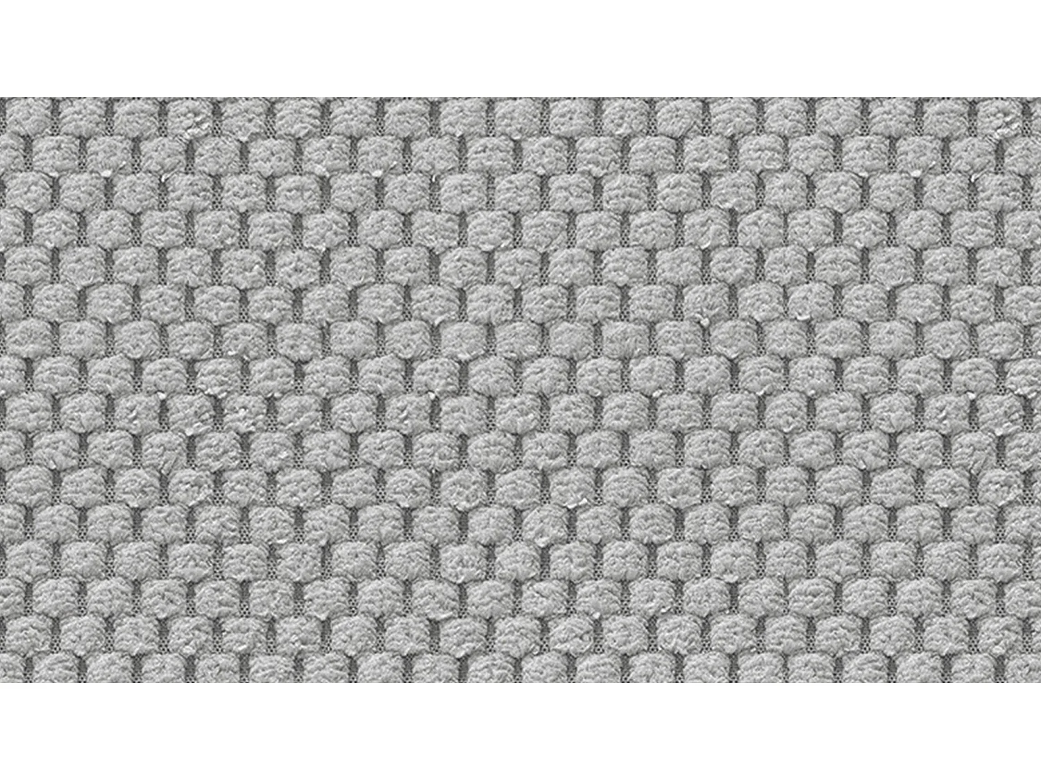 Canapé 2 places en tissu gris clair CANAP