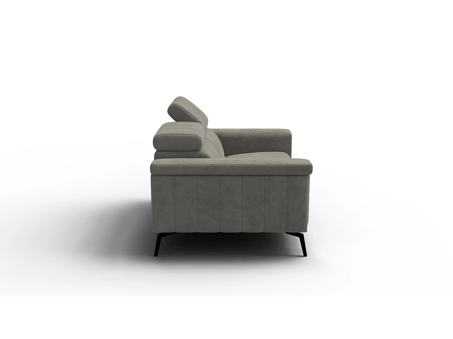 Sofa 2-Sitzer NORDEL, taupe