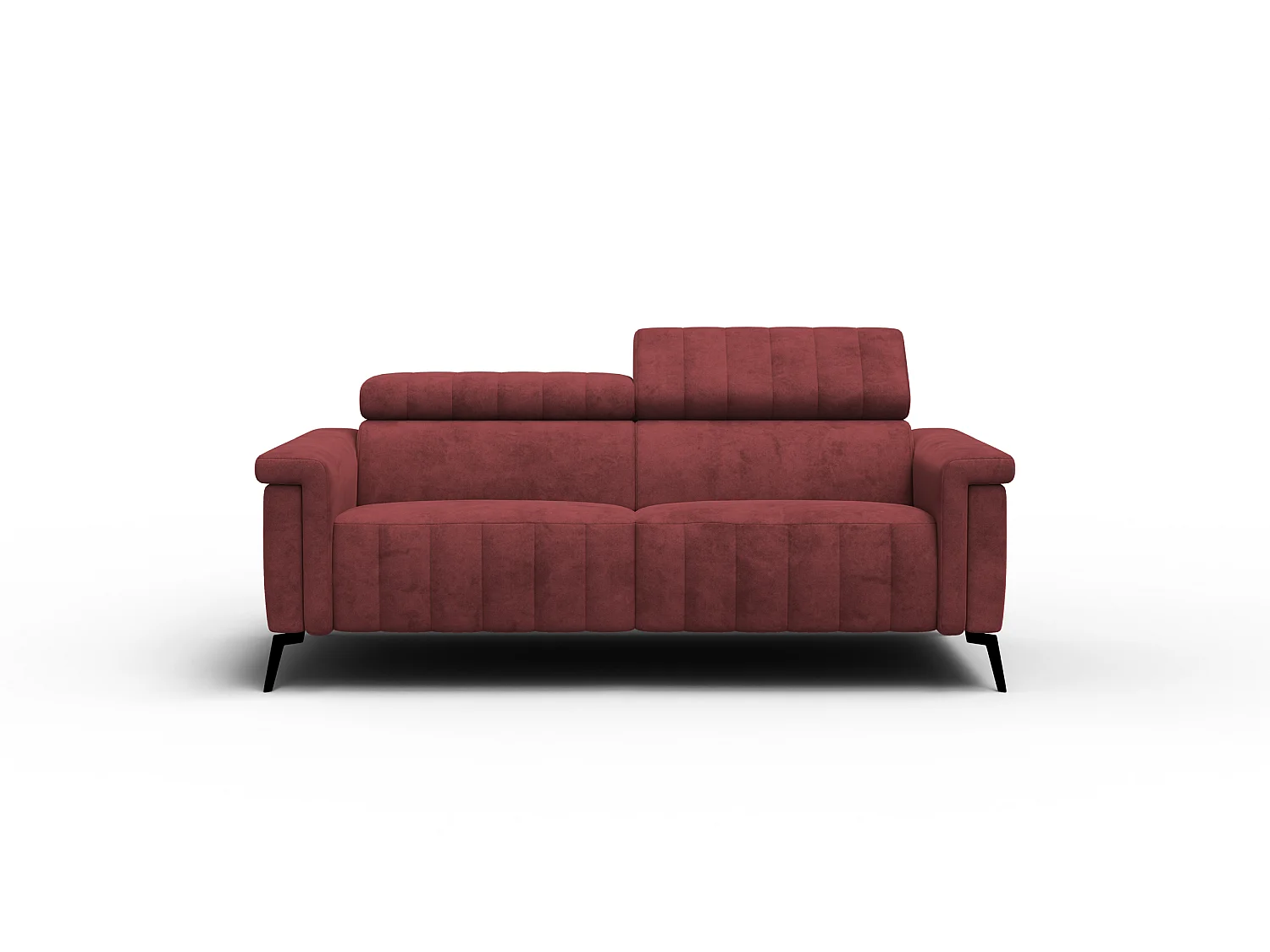 Sofa 3-Sitzer NORDEL, bordeaux
