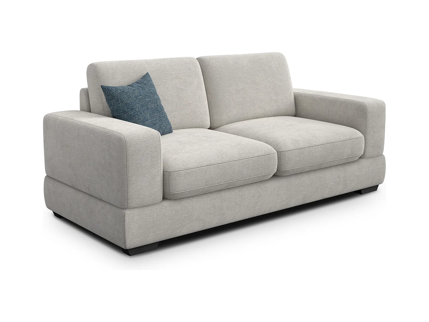 Canapé 3 places OTTO, tissu crème