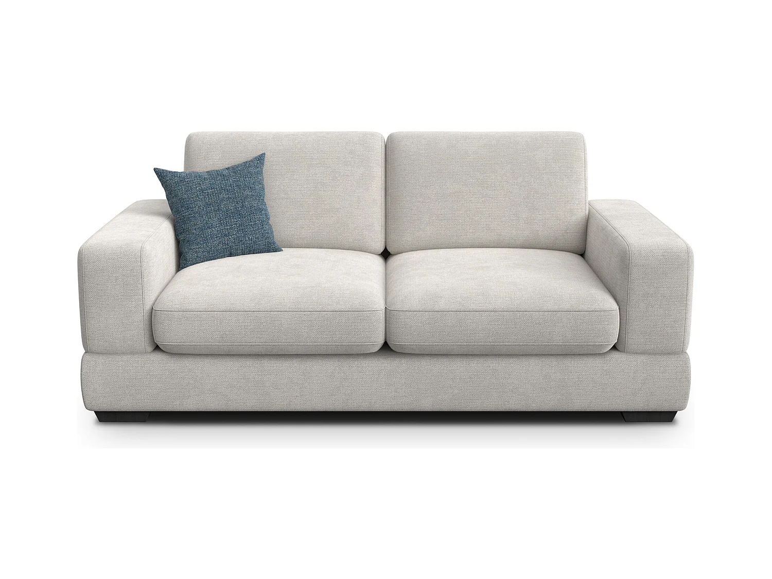 Canapé 3 places OTTO, tissu crème