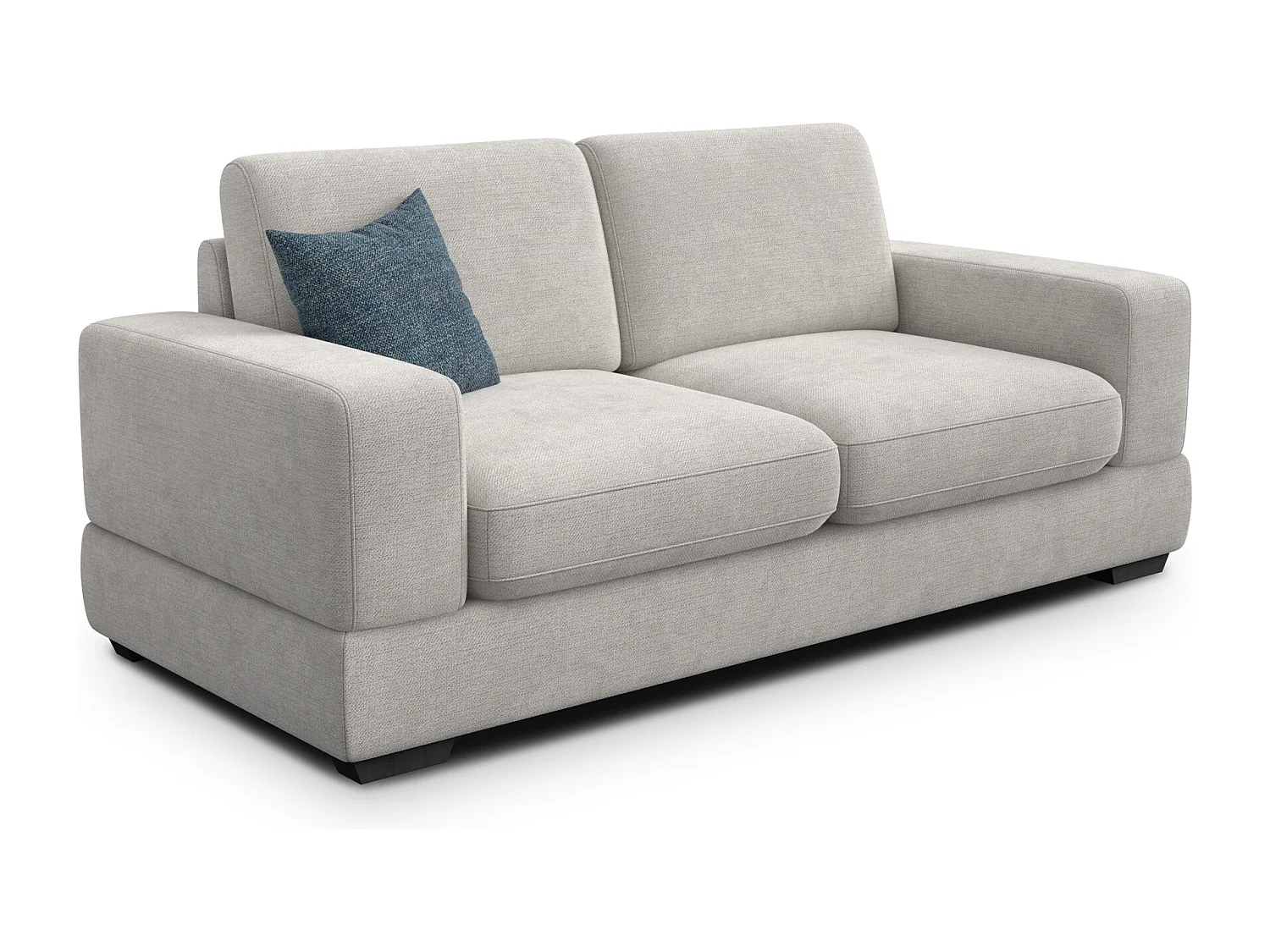 Canapé 3 places OTTO, tissu crème