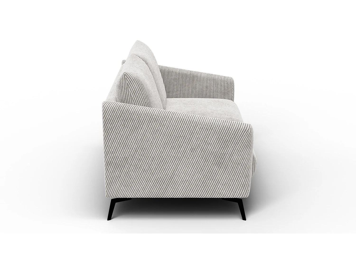 Sofa 2-Sitzer VILT, perlweiß