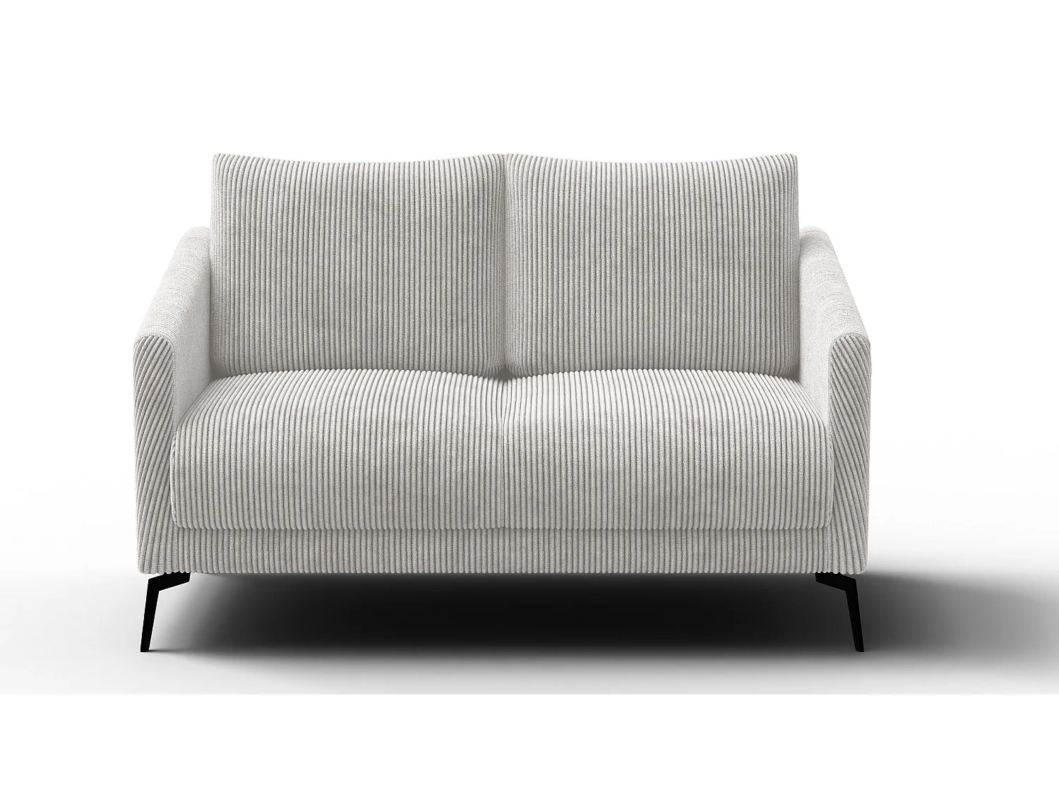 Sofa 2-Sitzer VILT, perlweiß