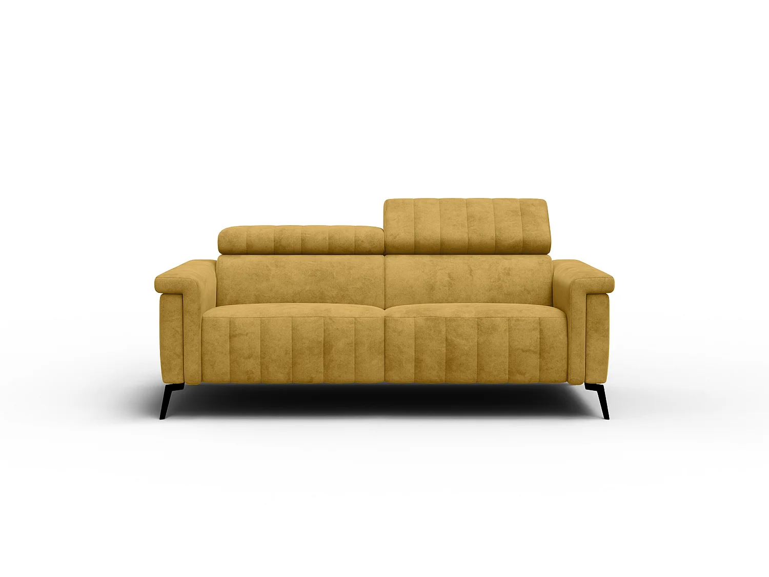 Sofa 3-Sitzer NORDEL, senfgelb