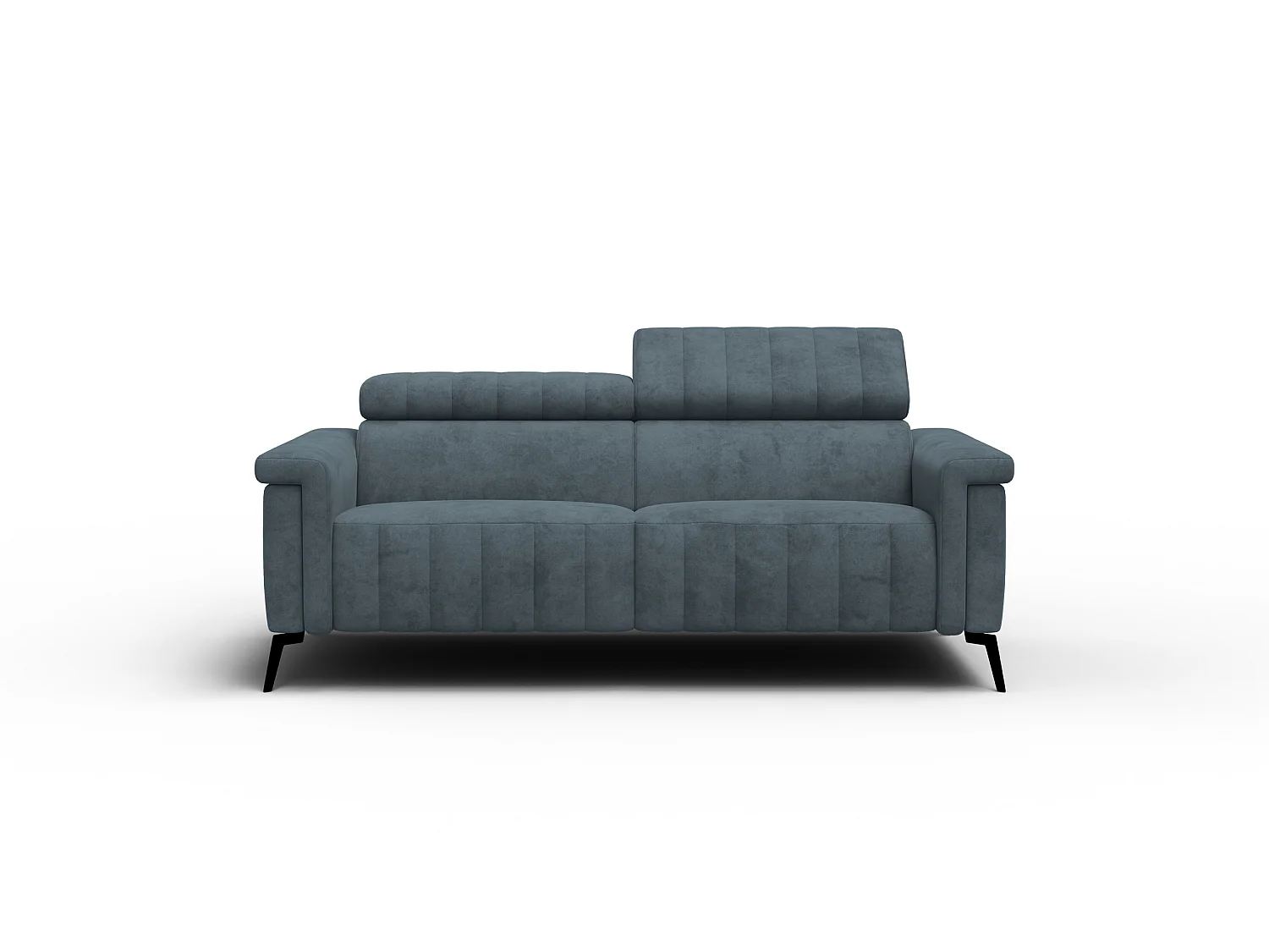 Sofa 3-Sitzer NORDEL, blaugrau