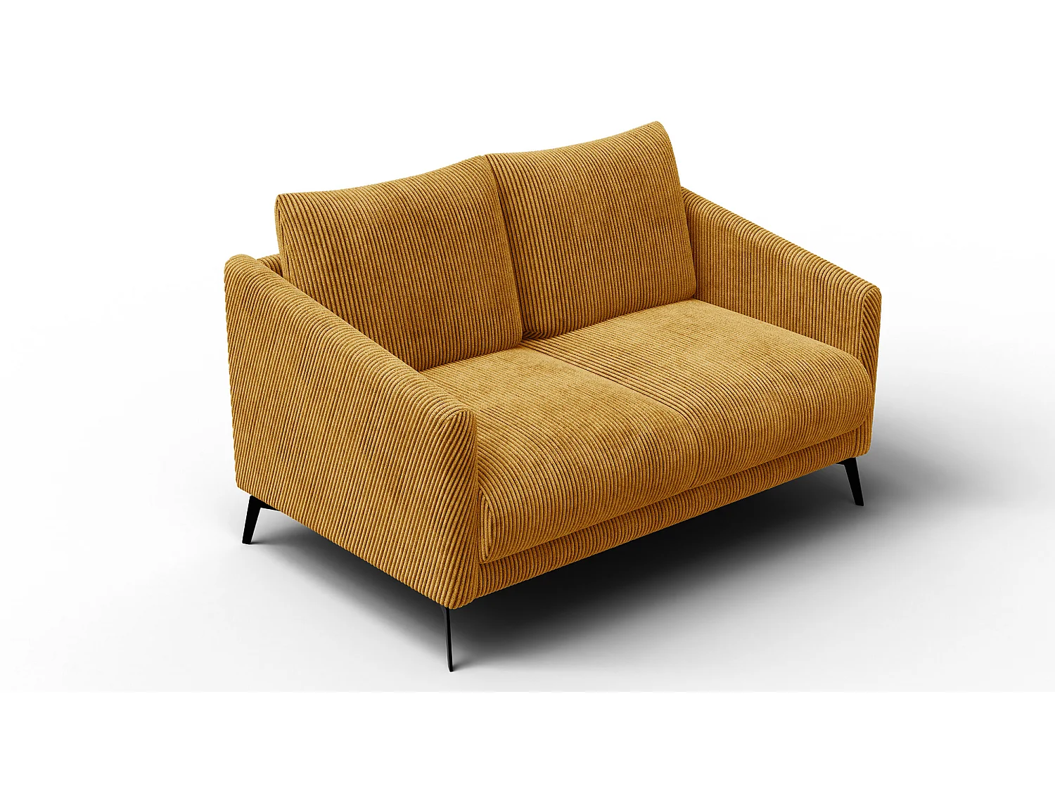 Sofa 2-Sitzer VILT, safran