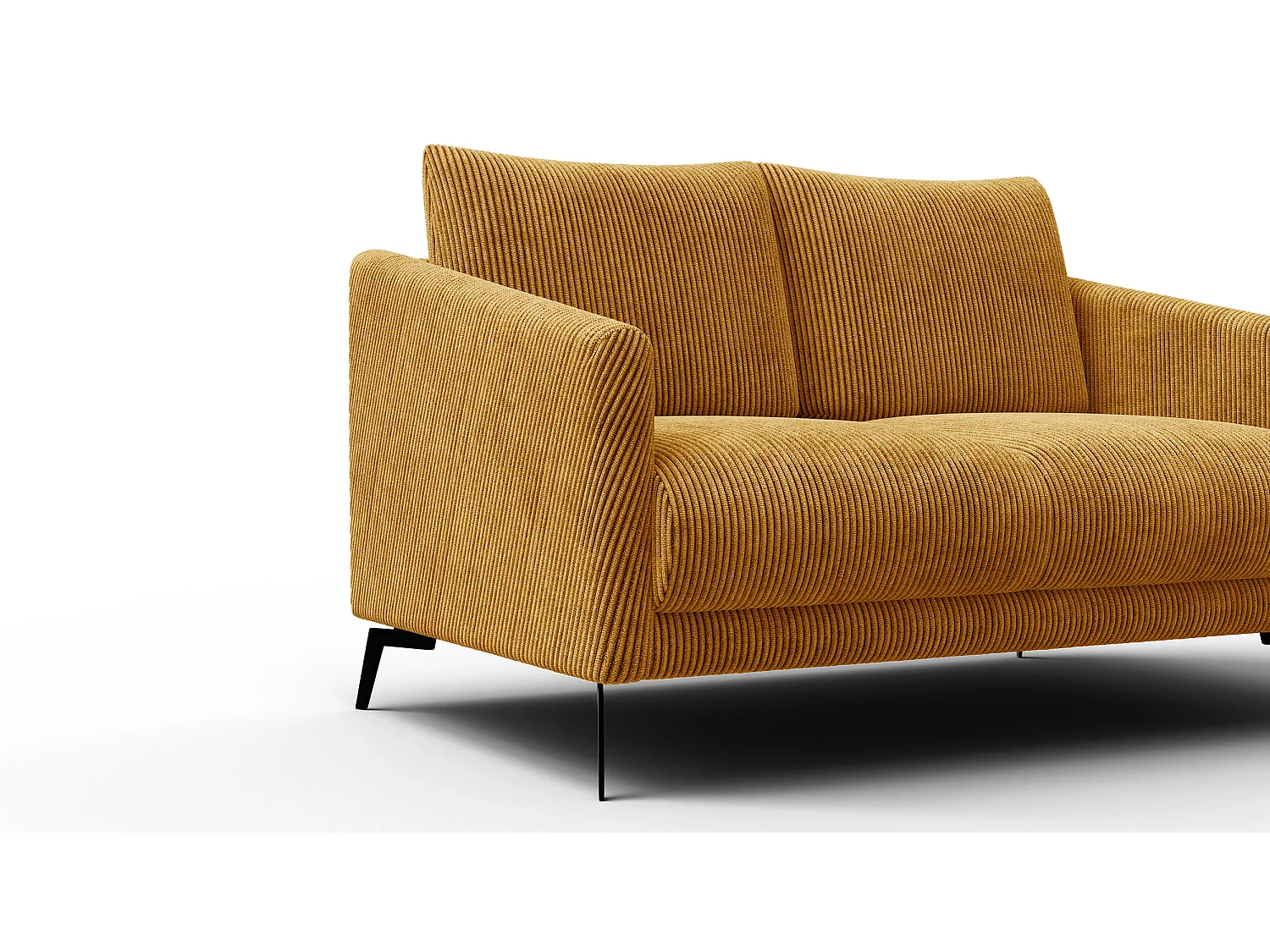 Sofa 2-Sitzer VILT, safran