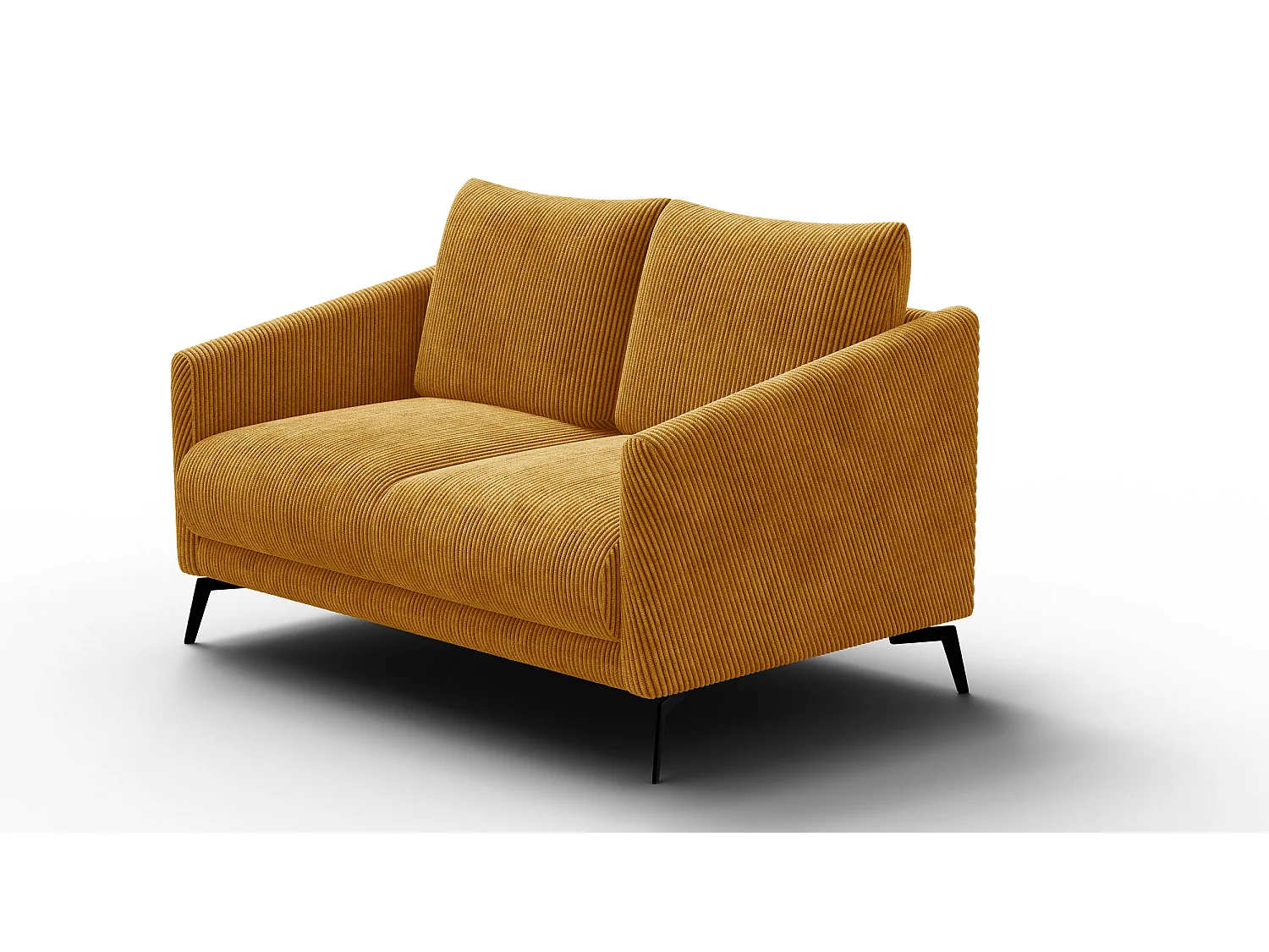 Sofa 2-Sitzer VILT, safran