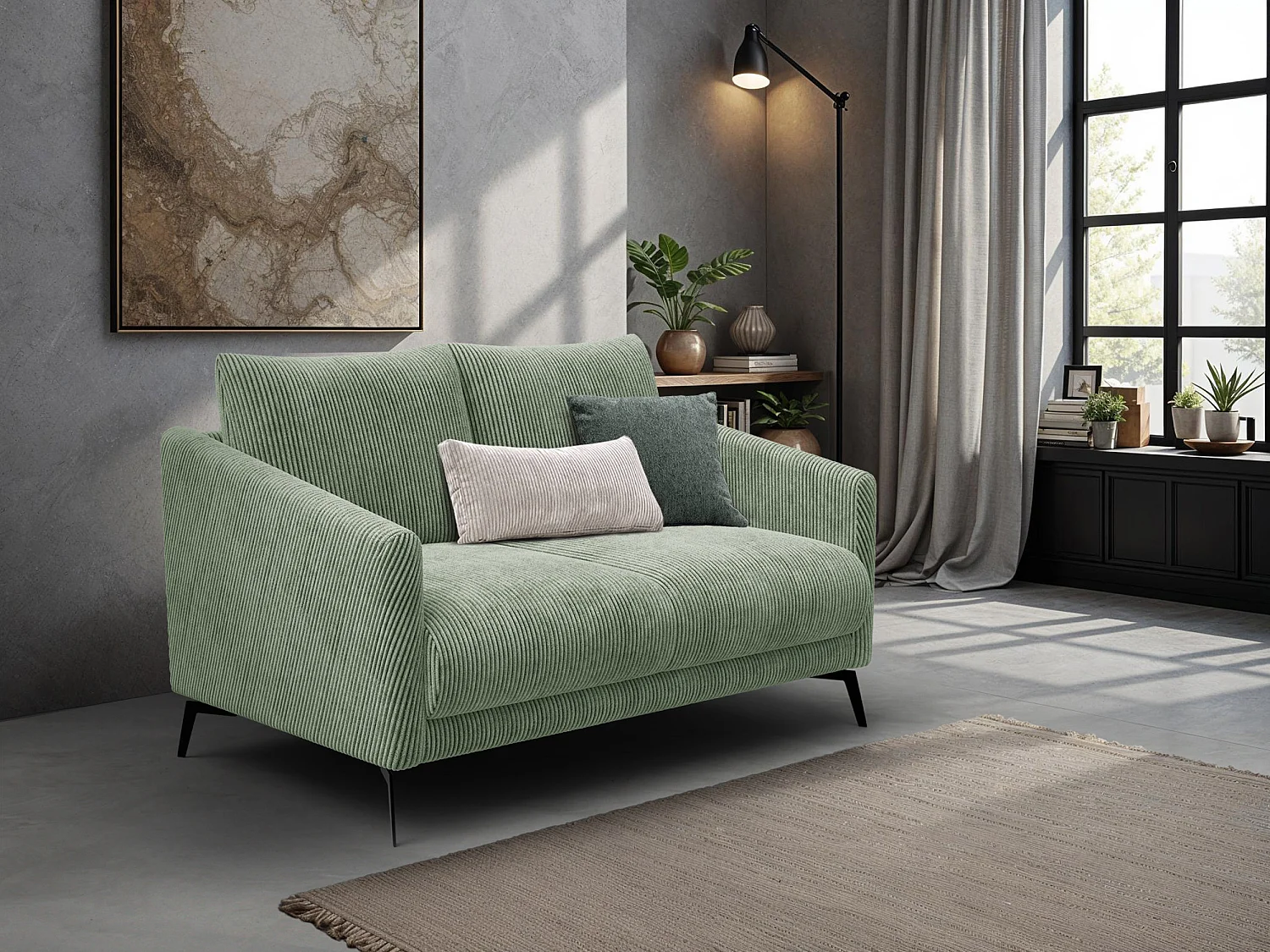 Sofa 2-Sitzer VILT, mint