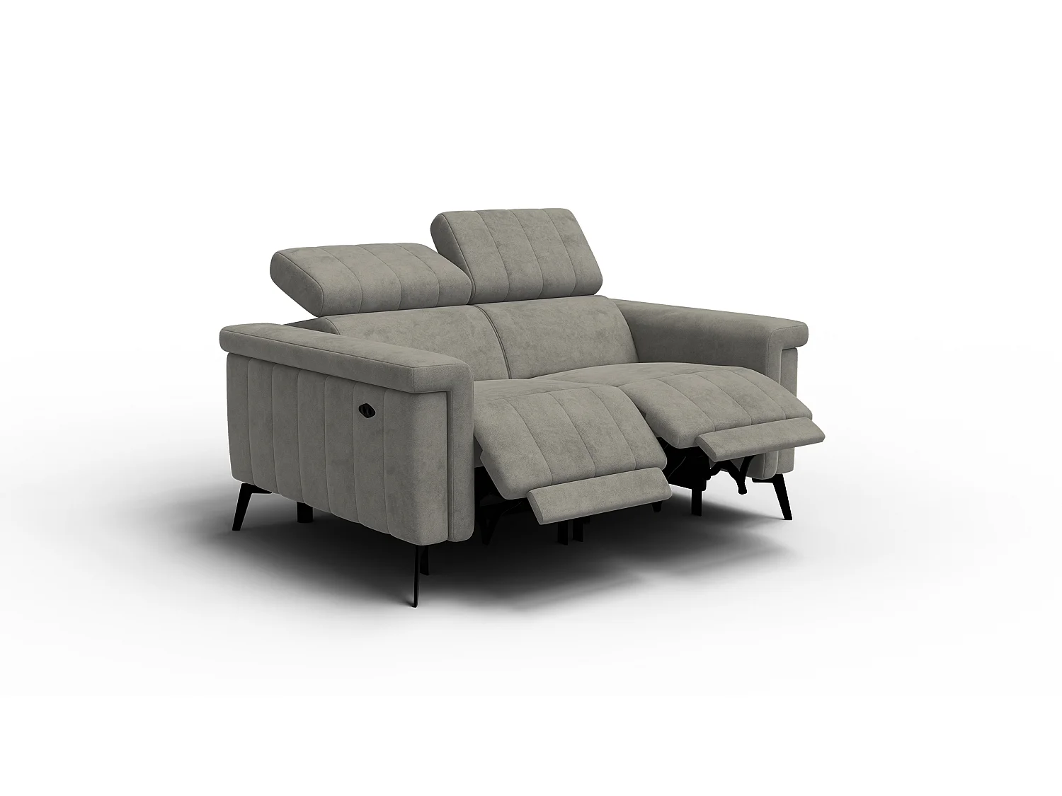 Relaxsofa 2-Sitzer NORDEL, taupe