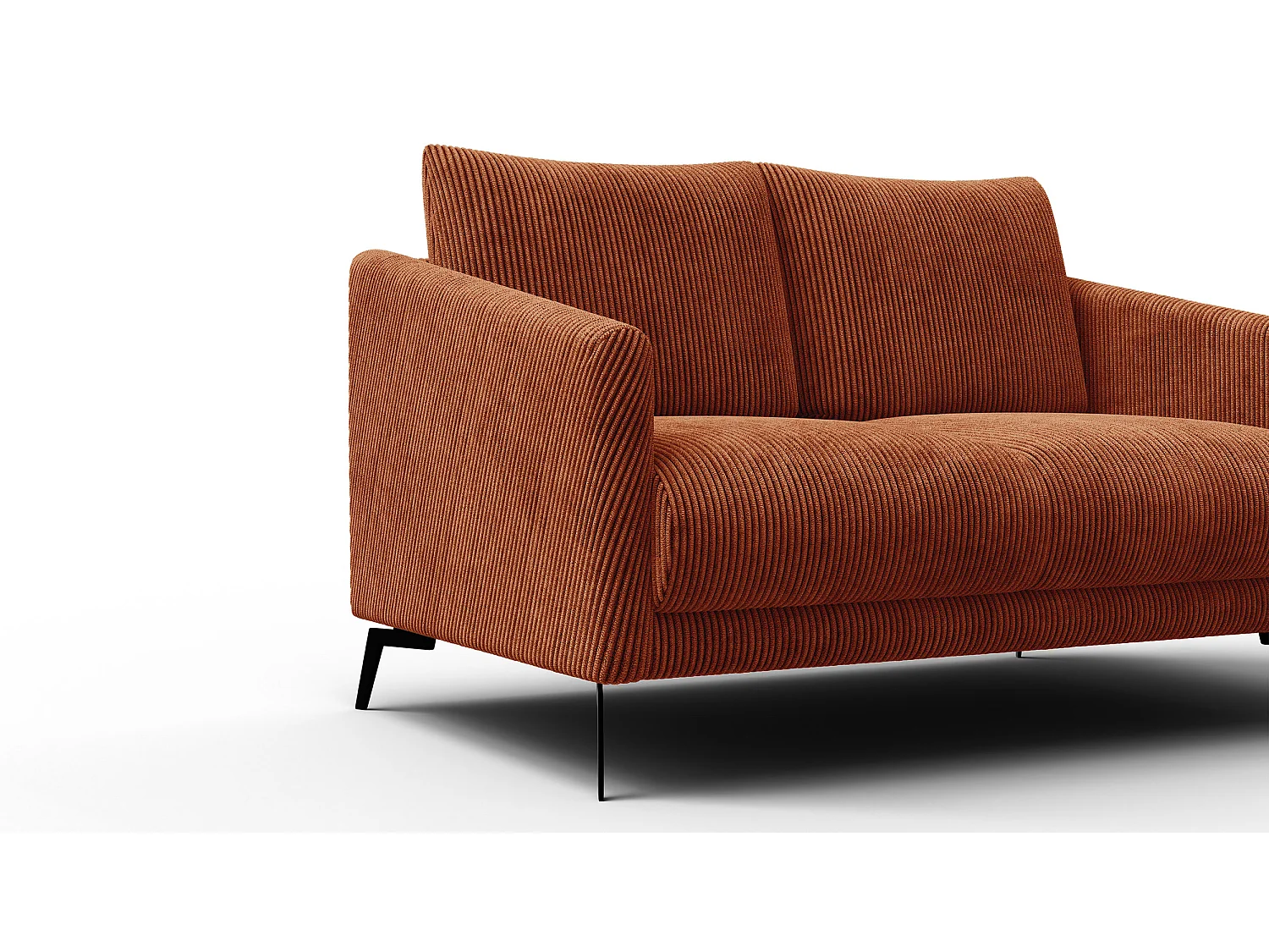Sofa 2-Sitzer VILT, orange