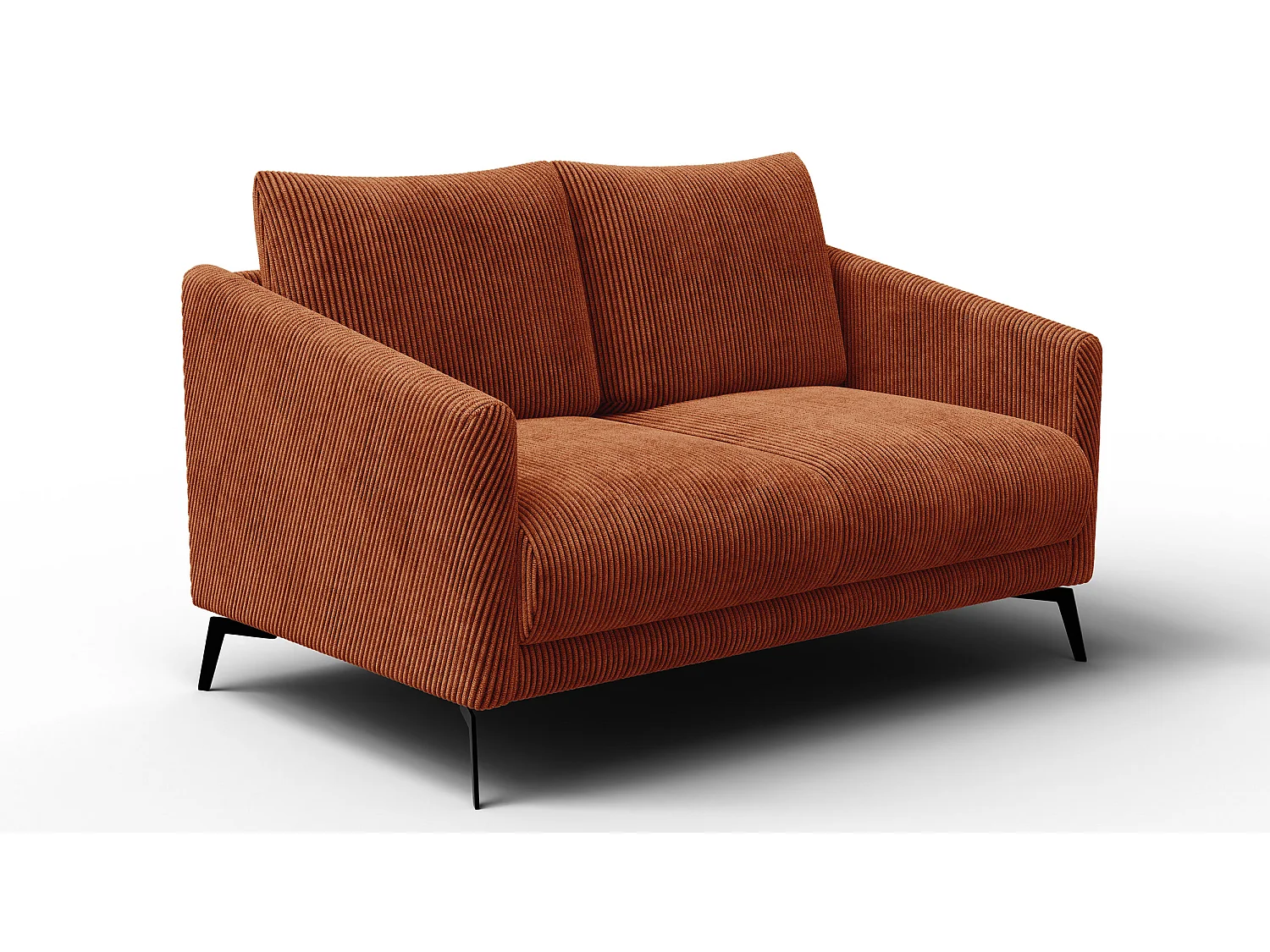 Sofa 2-Sitzer VILT, orange