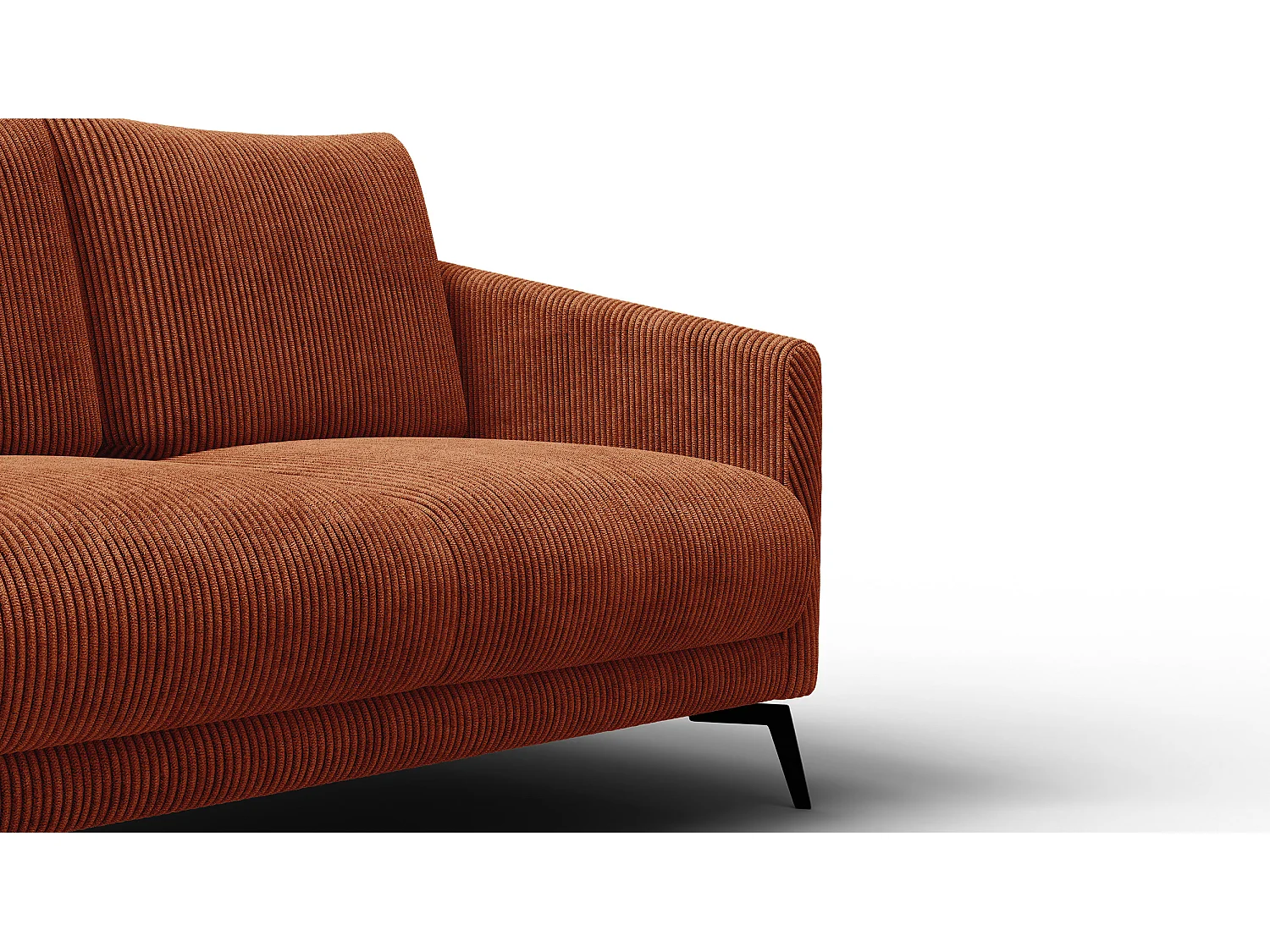 Sofa 2-Sitzer VILT, orange