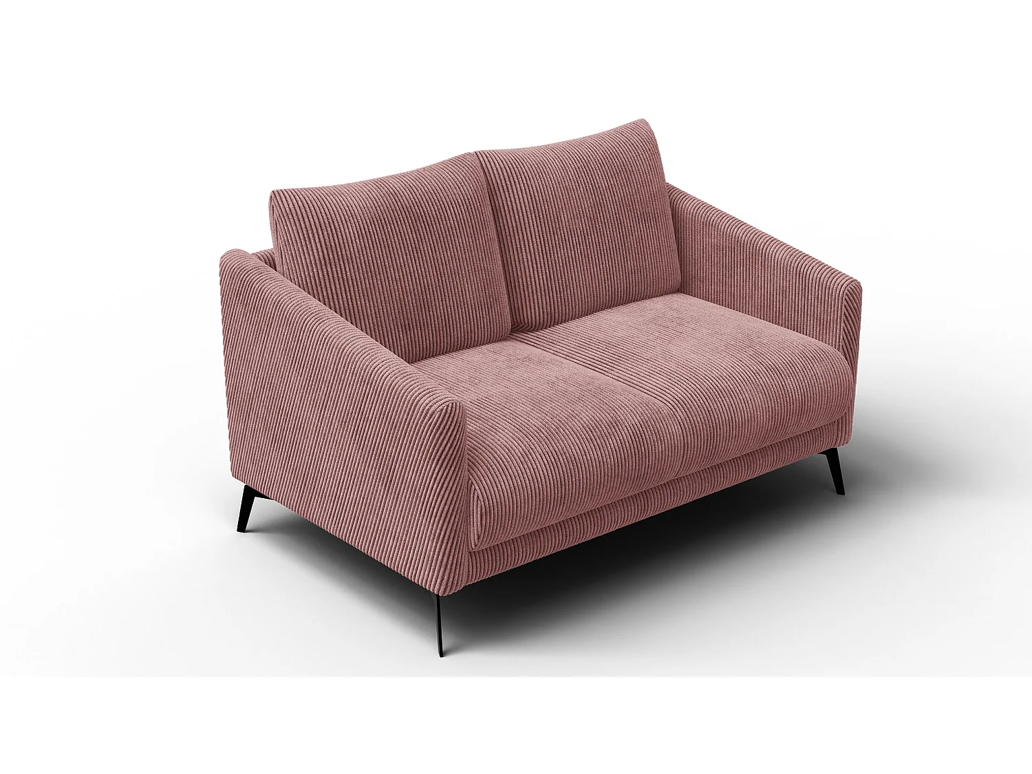 Sofa 2-Sitzer VILT, altrosa
