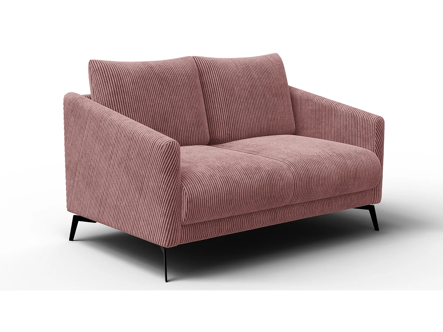 Sofa 2-Sitzer VILT, altrosa