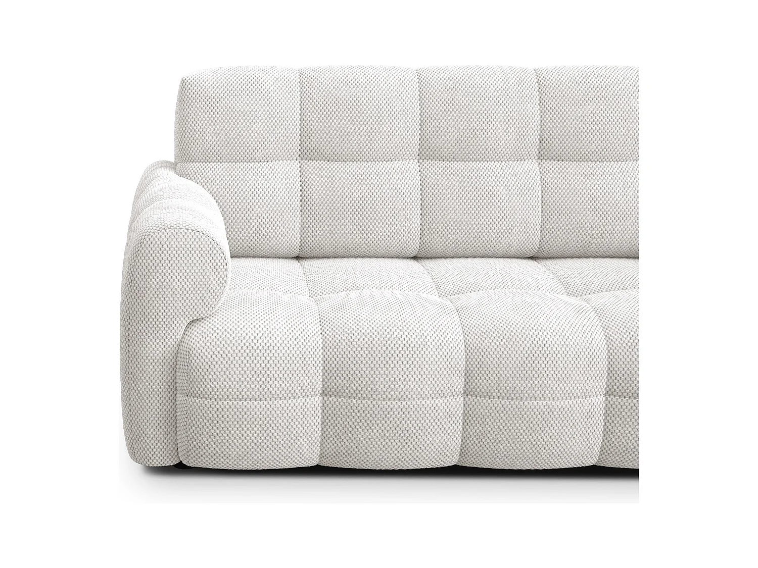 CANAPÉ MELLOW 2,5 places, tissu crème