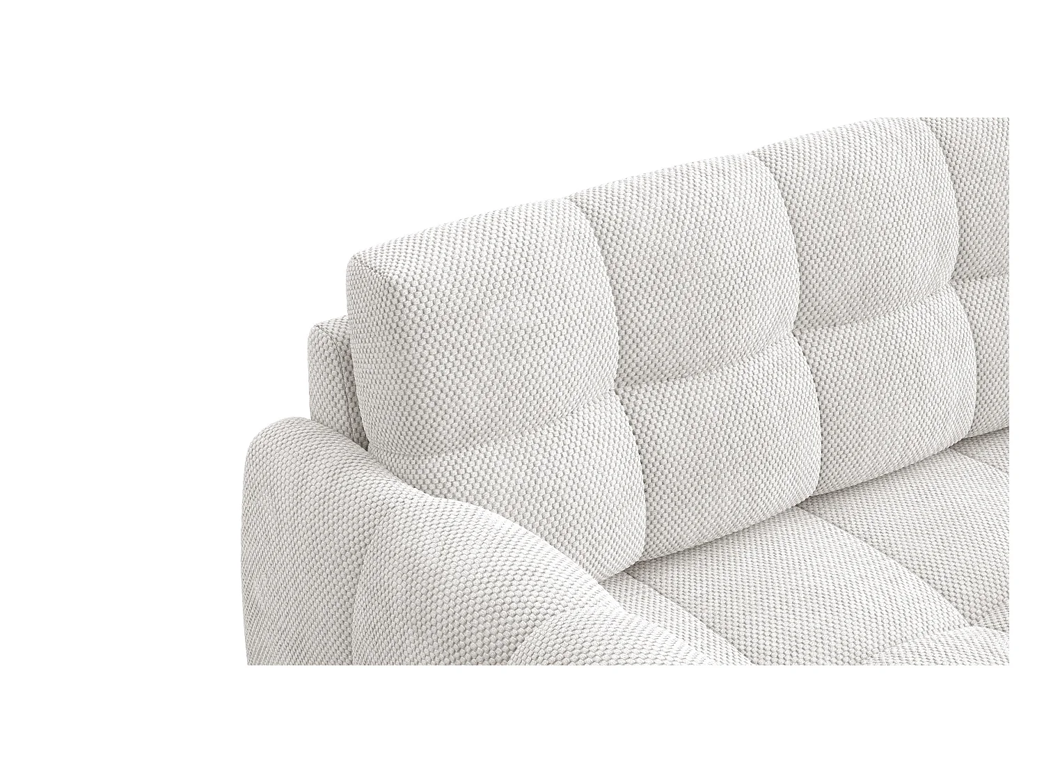 CANAPÉ MELLOW 2,5 places, tissu crème