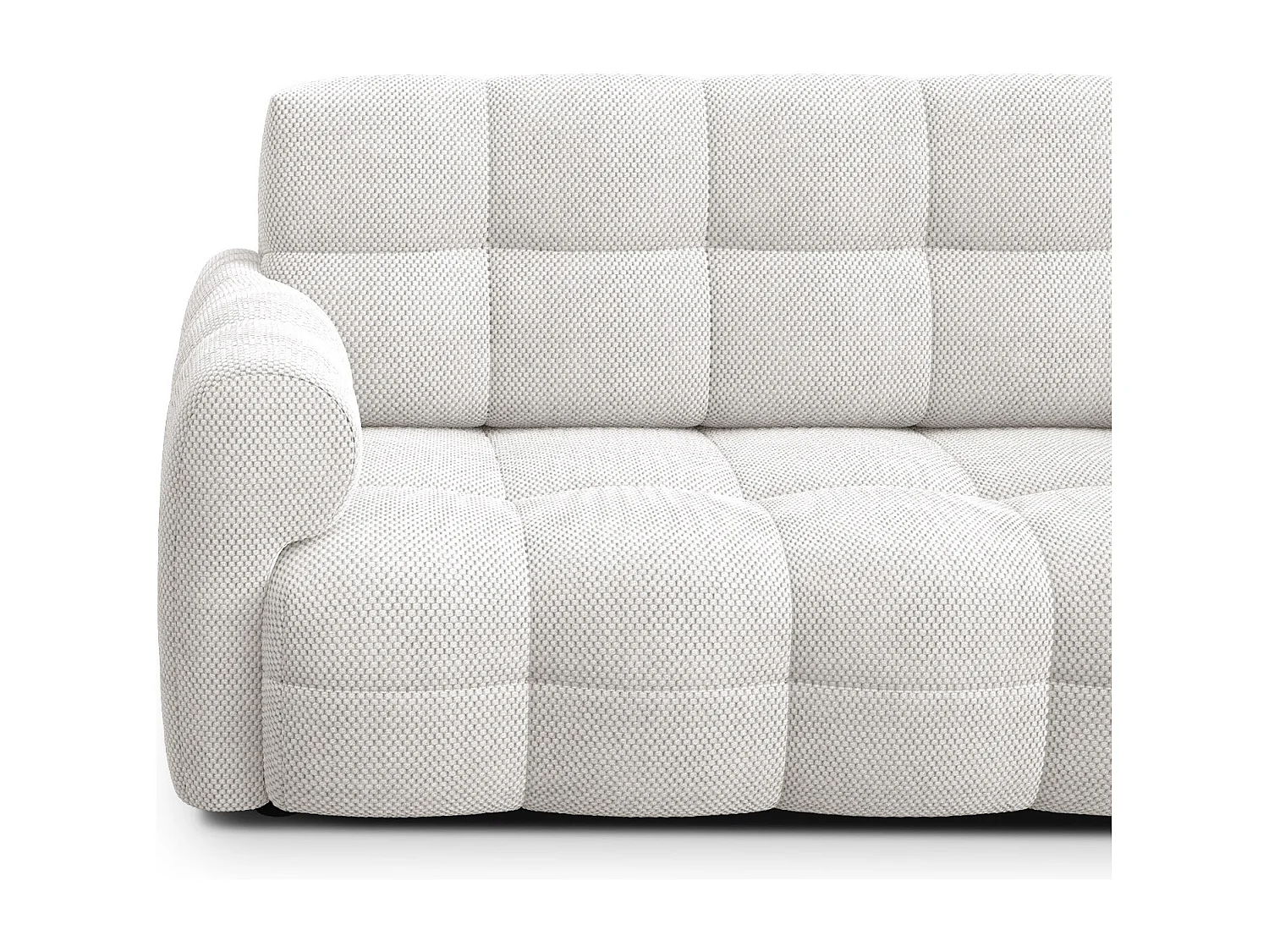 CANAPÉ MELLOW 2,5 places, tissu crème