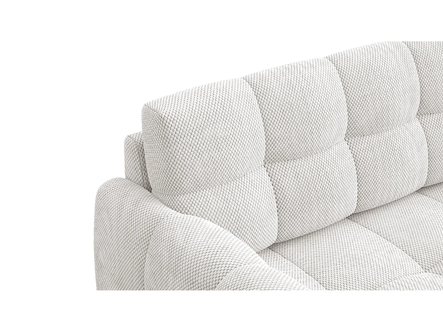 CANAPÉ MELLOW 2,5 places, tissu crème