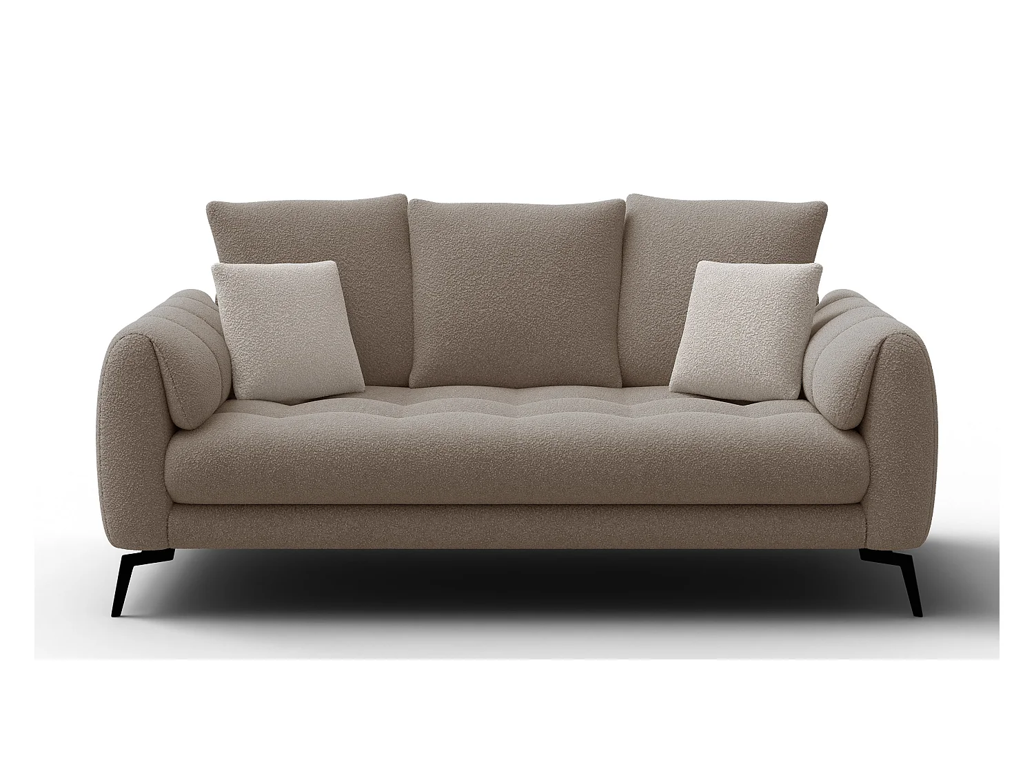 Canapé 2,5 places CALME, tissu beige