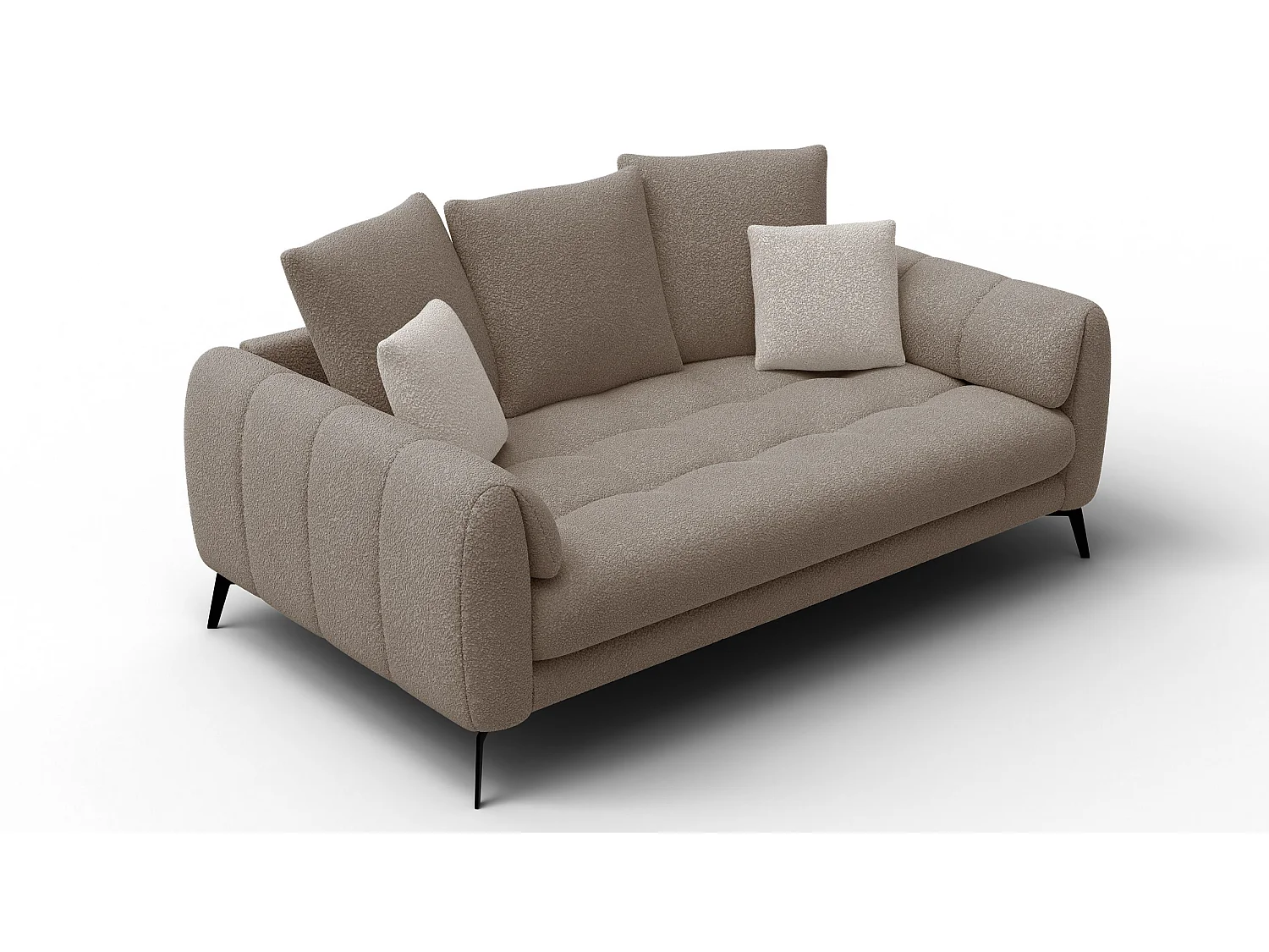 Canapé 2,5 places CALME, tissu beige