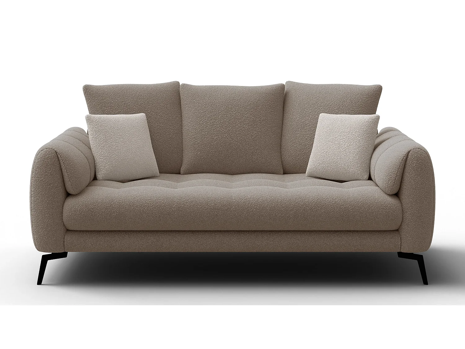 Canapé 2,5 places CALME, tissu beige