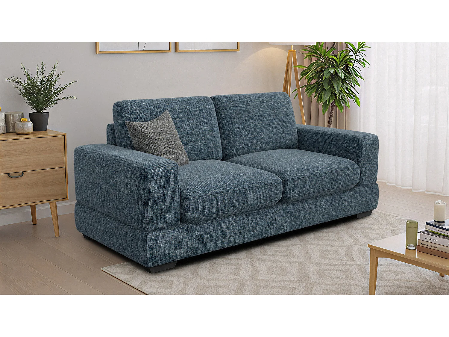 Sofa 3-Sitzer OTTO, marineblau
