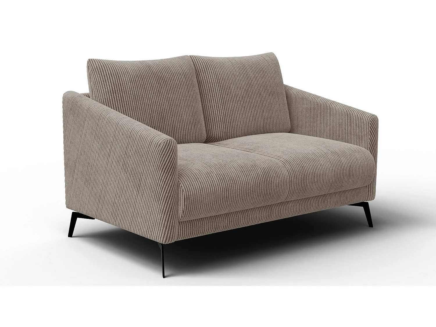 Sofa 2-Sitzer VILT, taupe