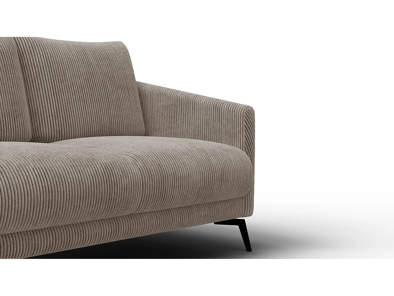Sofa 2-Sitzer VILT, taupe