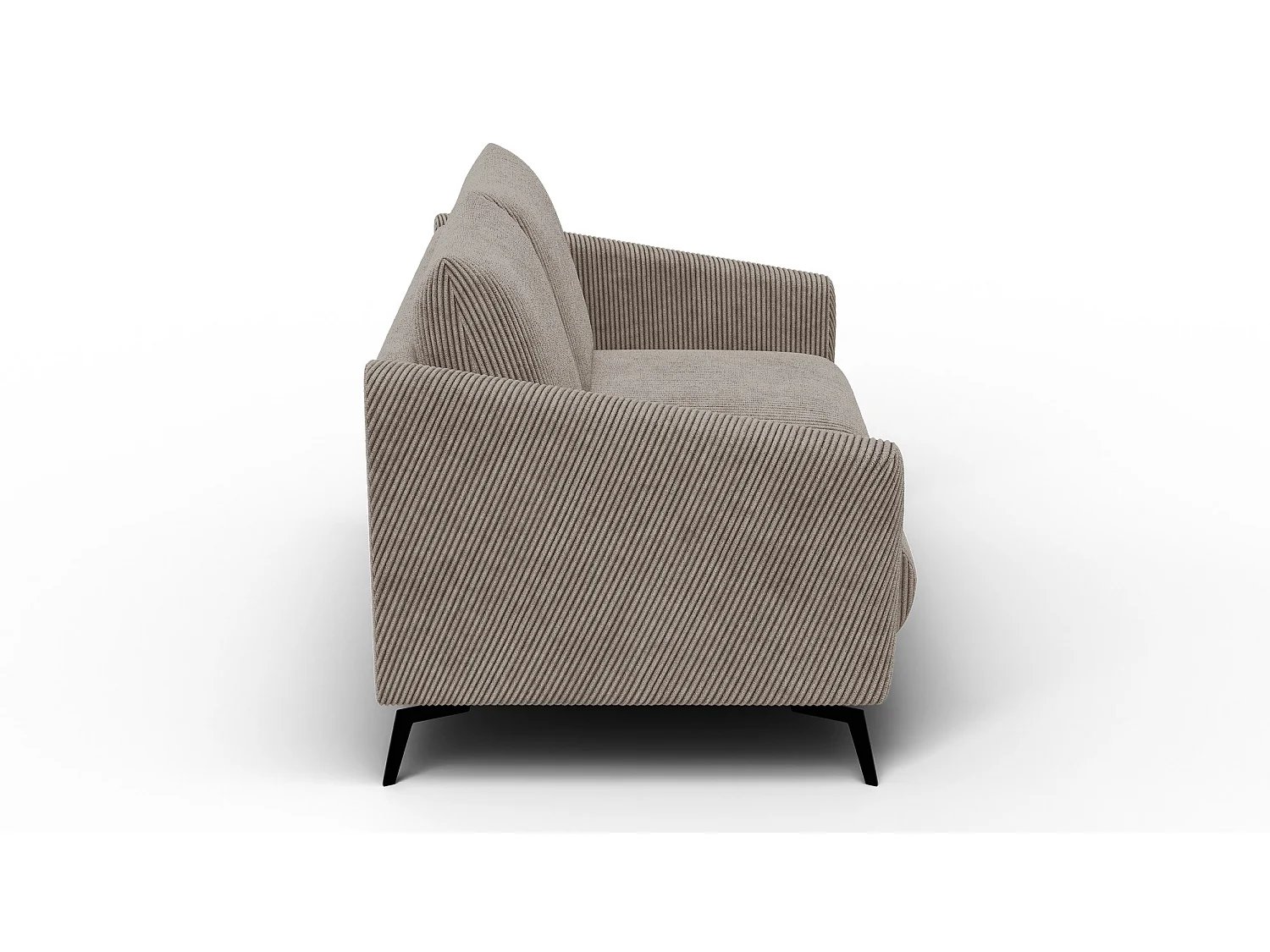 Sofa 2-Sitzer VILT, taupe