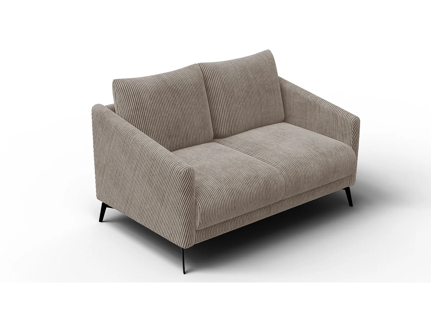Sofa 2-Sitzer VILT, taupe