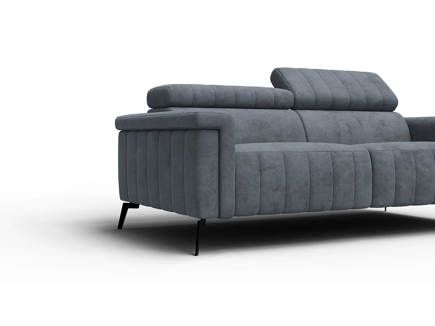 Sofa 3-Sitzer NORDEL, dunkelgrau