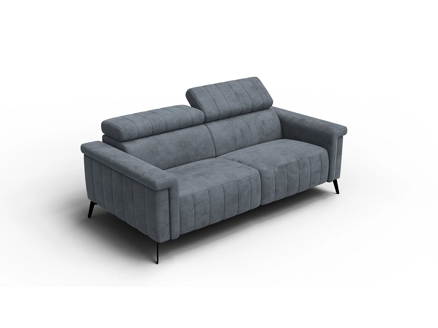 Sofa 3-Sitzer NORDEL, dunkelgrau