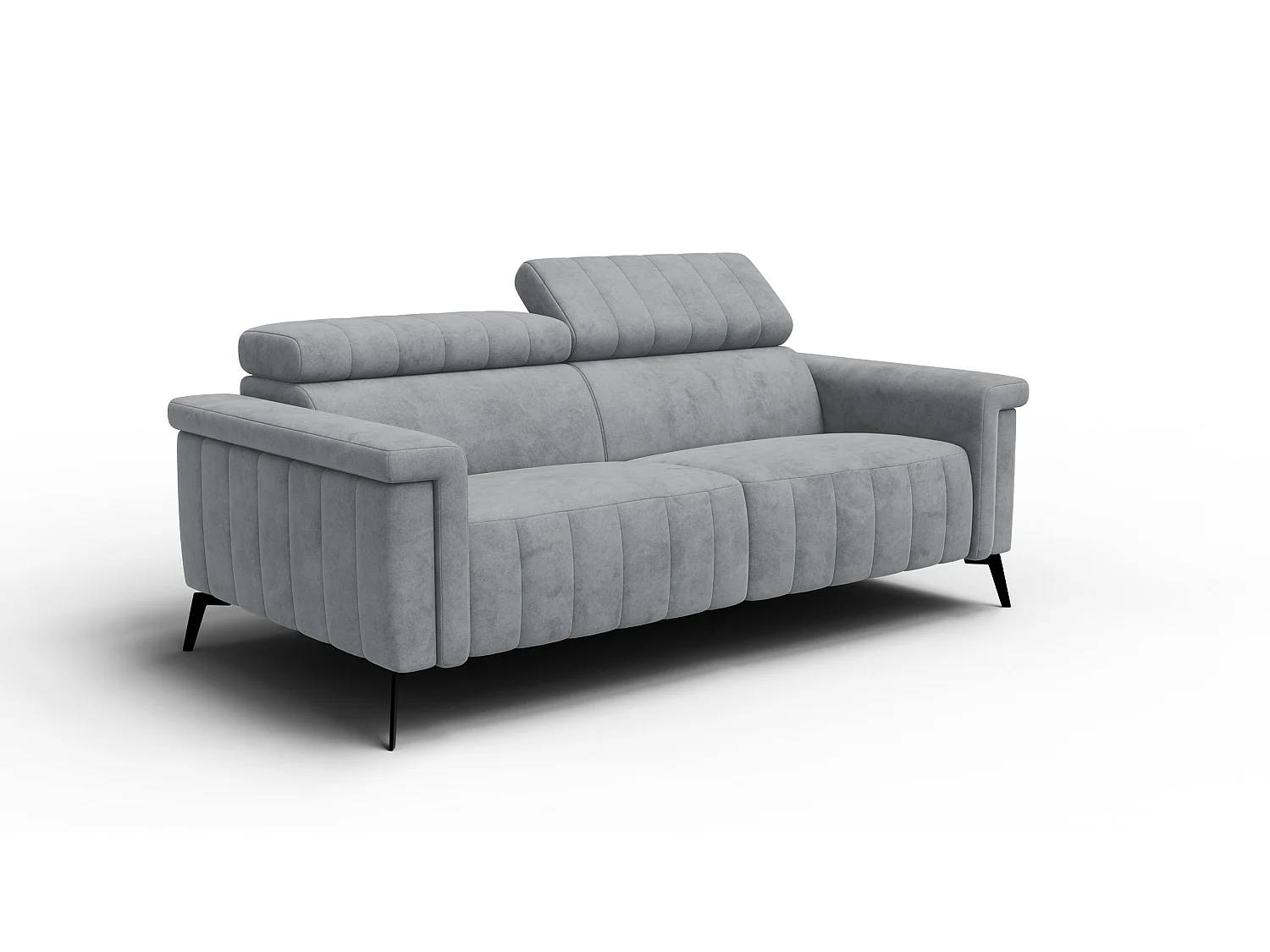 Sofa 3-Sitzer NORDEL, grau