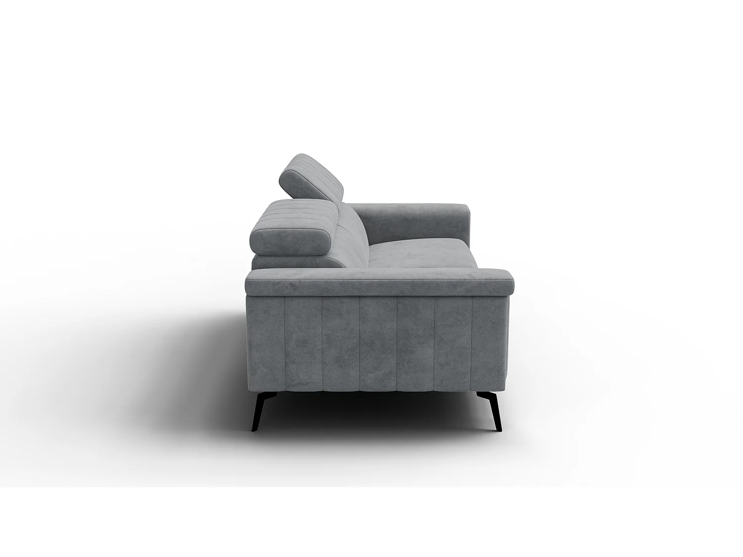 Sofa 3-Sitzer NORDEL, grau