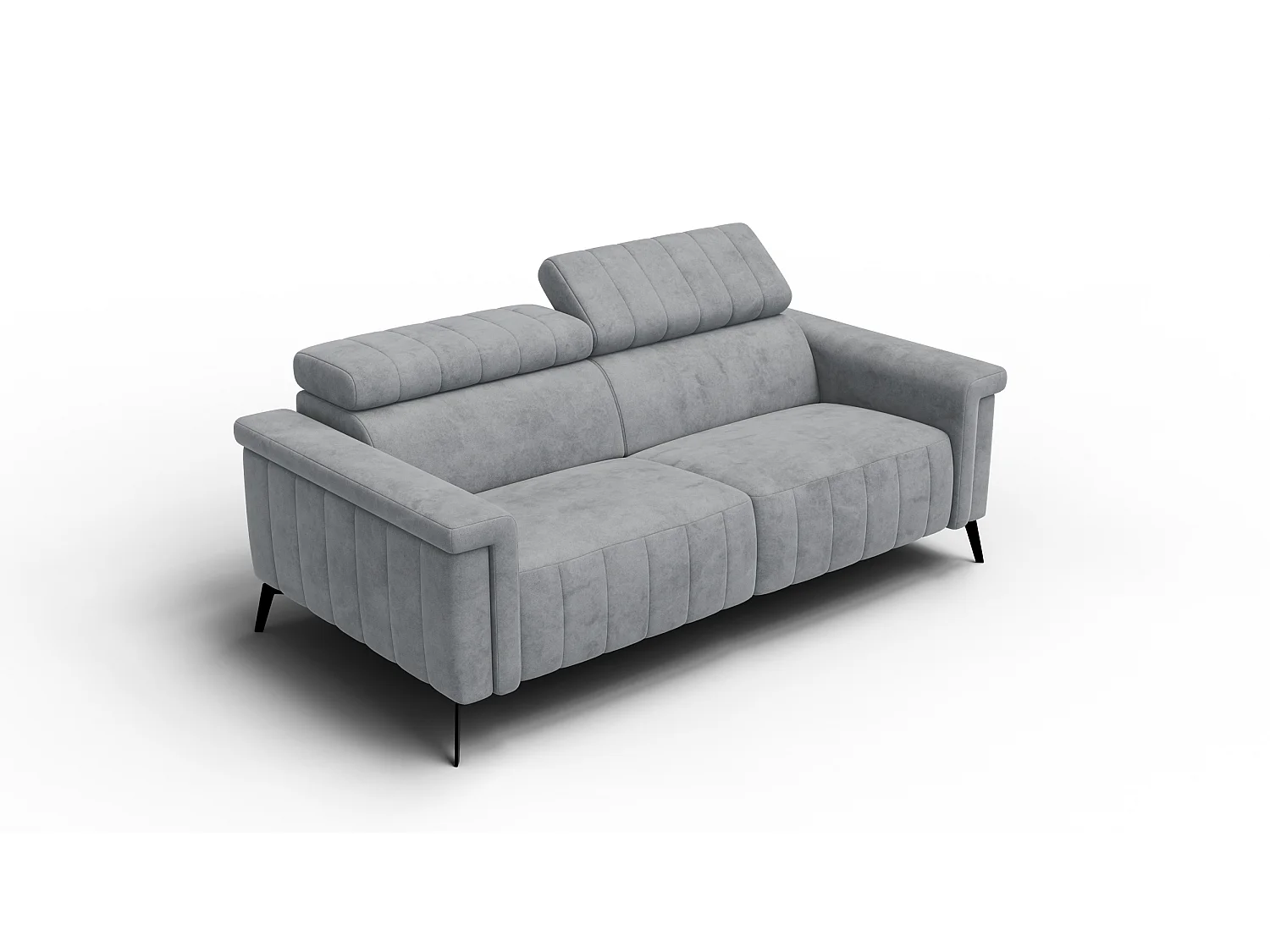 Sofa 3-Sitzer NORDEL, grau