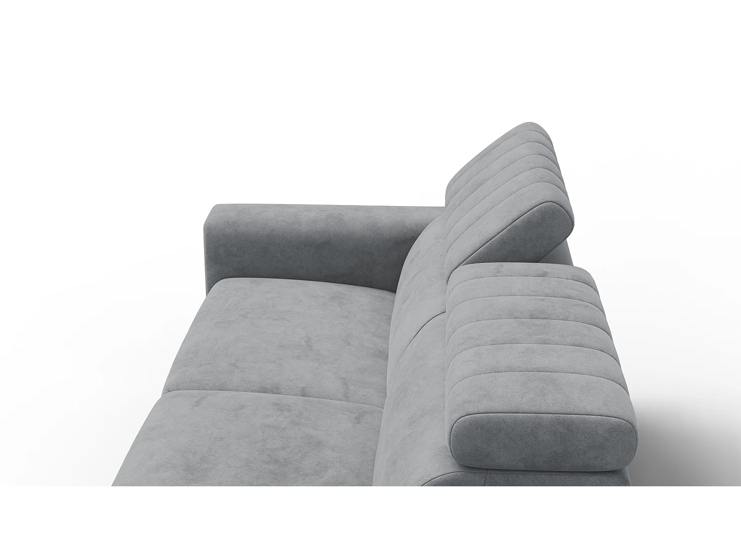 Sofa 3-Sitzer NORDEL, grau