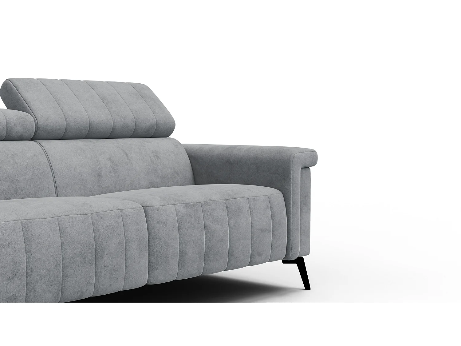 Sofa 3-Sitzer NORDEL, grau