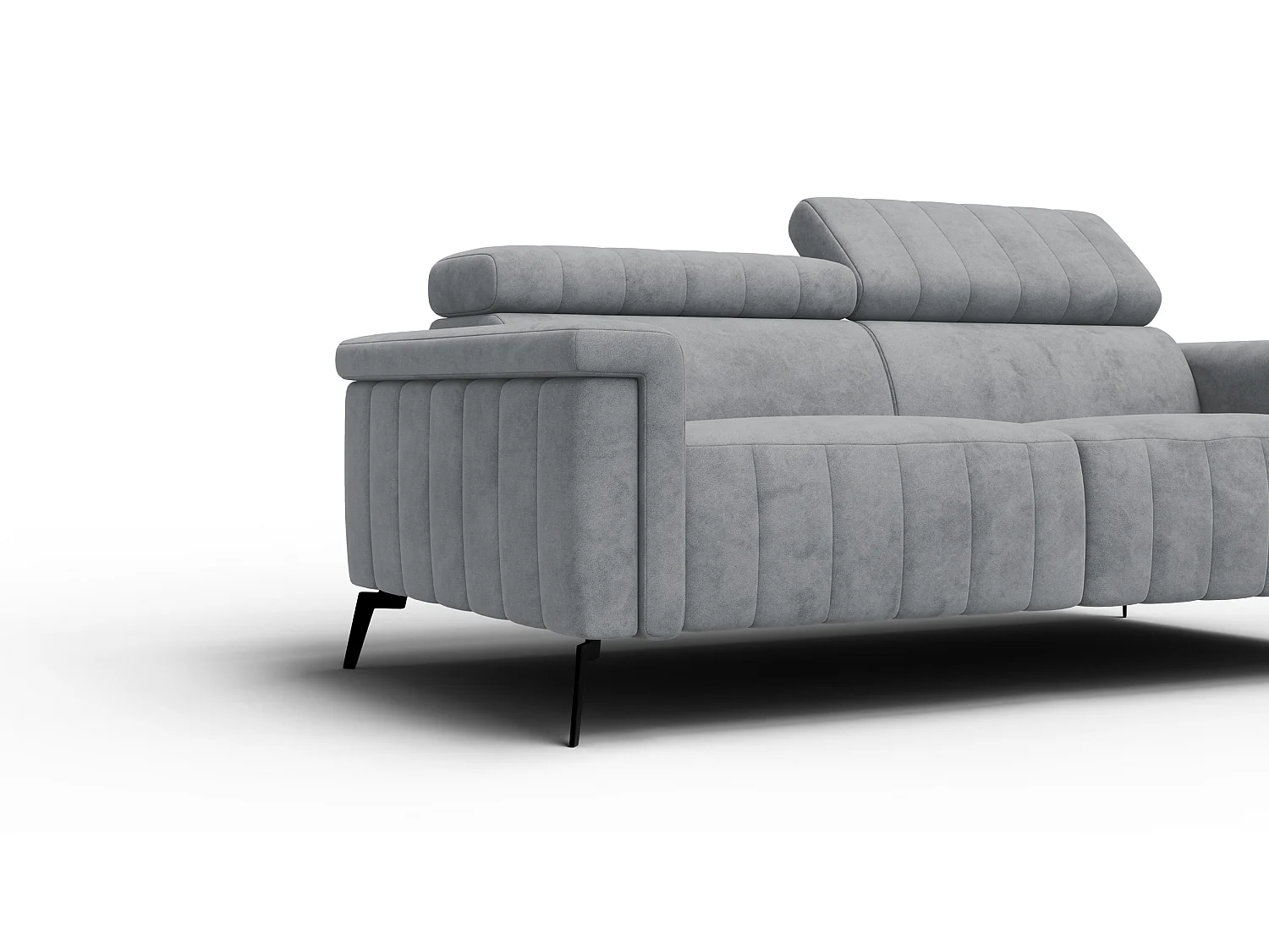 Sofa 3-Sitzer NORDEL, grau