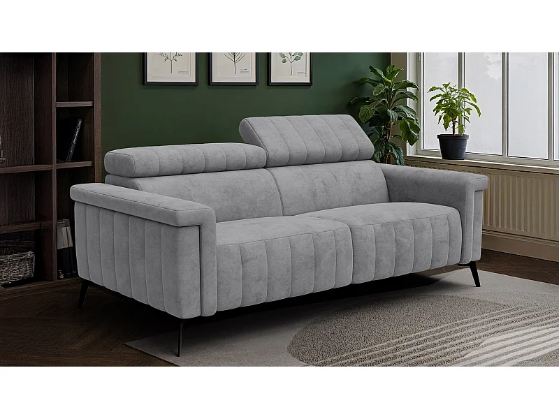 Sofa 3-Sitzer NORDEL, grau