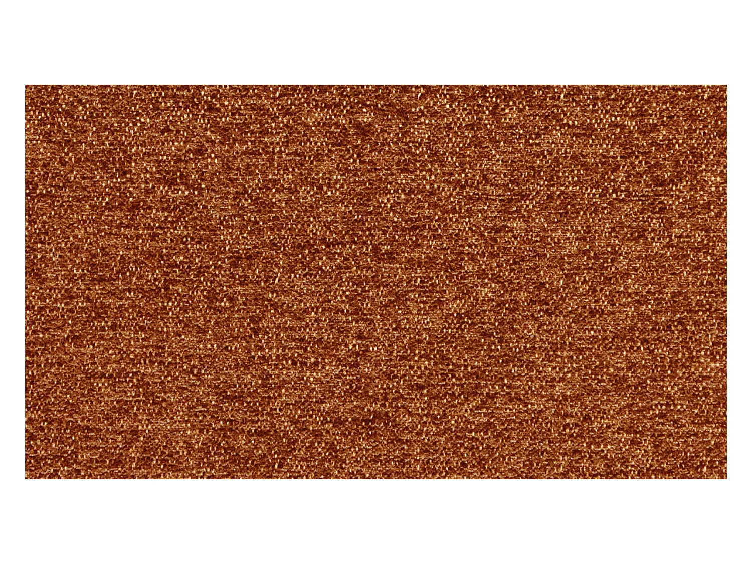 Canapé d'angle 4 places NERO, tissu orange