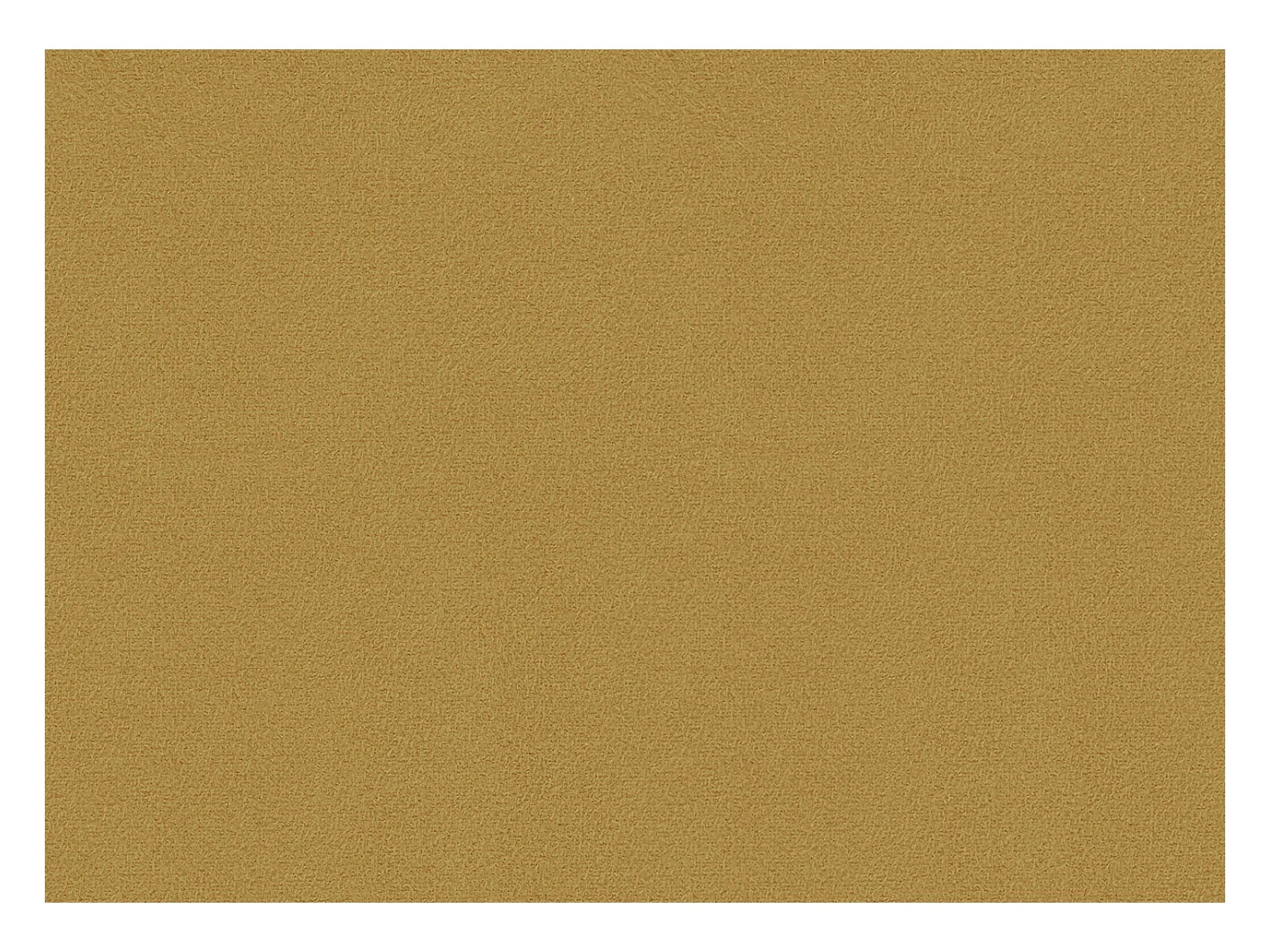 Canapé 2 places NORDEL, tissu moutarde