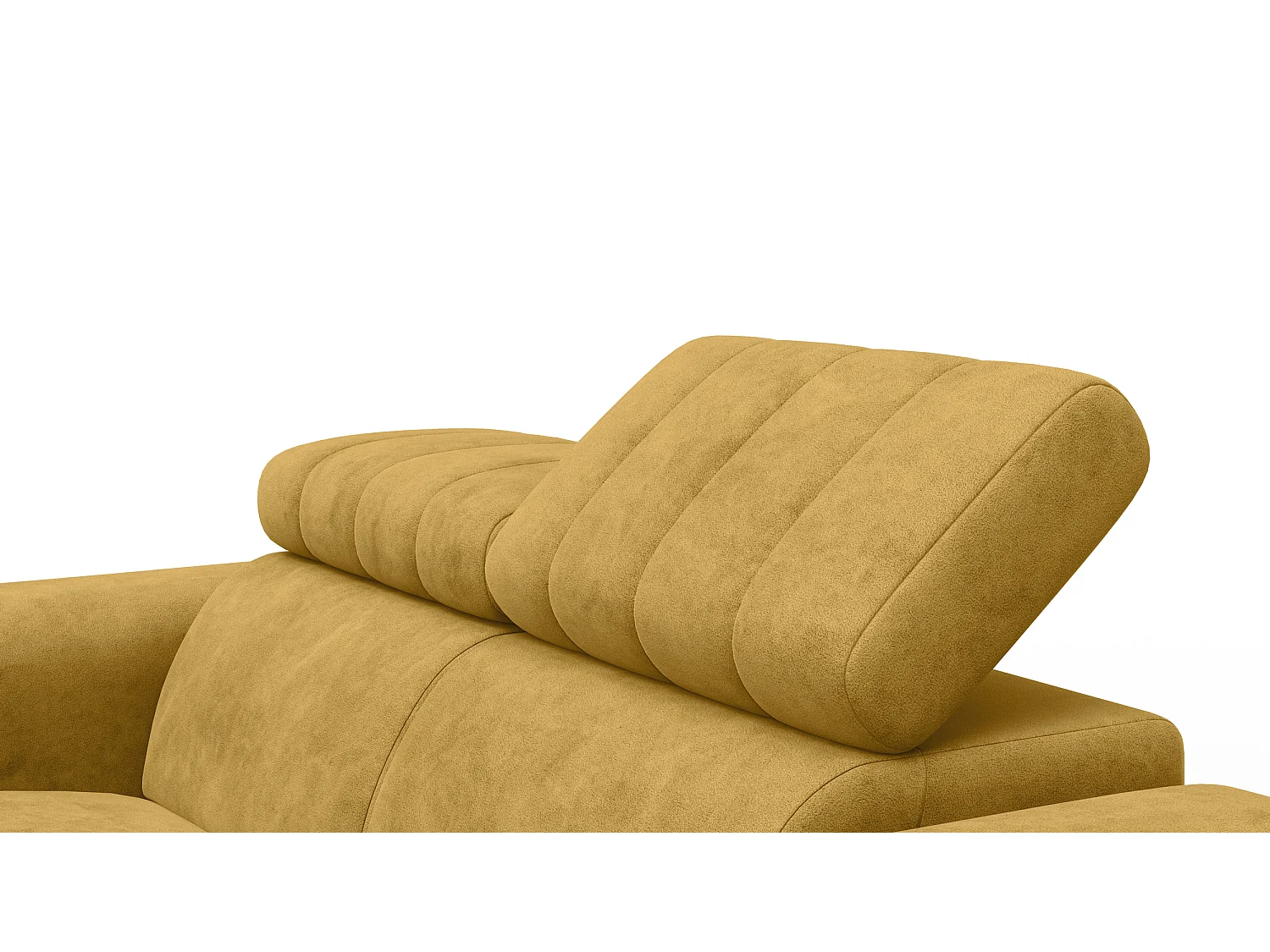 Sofa 2-Sitzer NORDEL, senfgelb